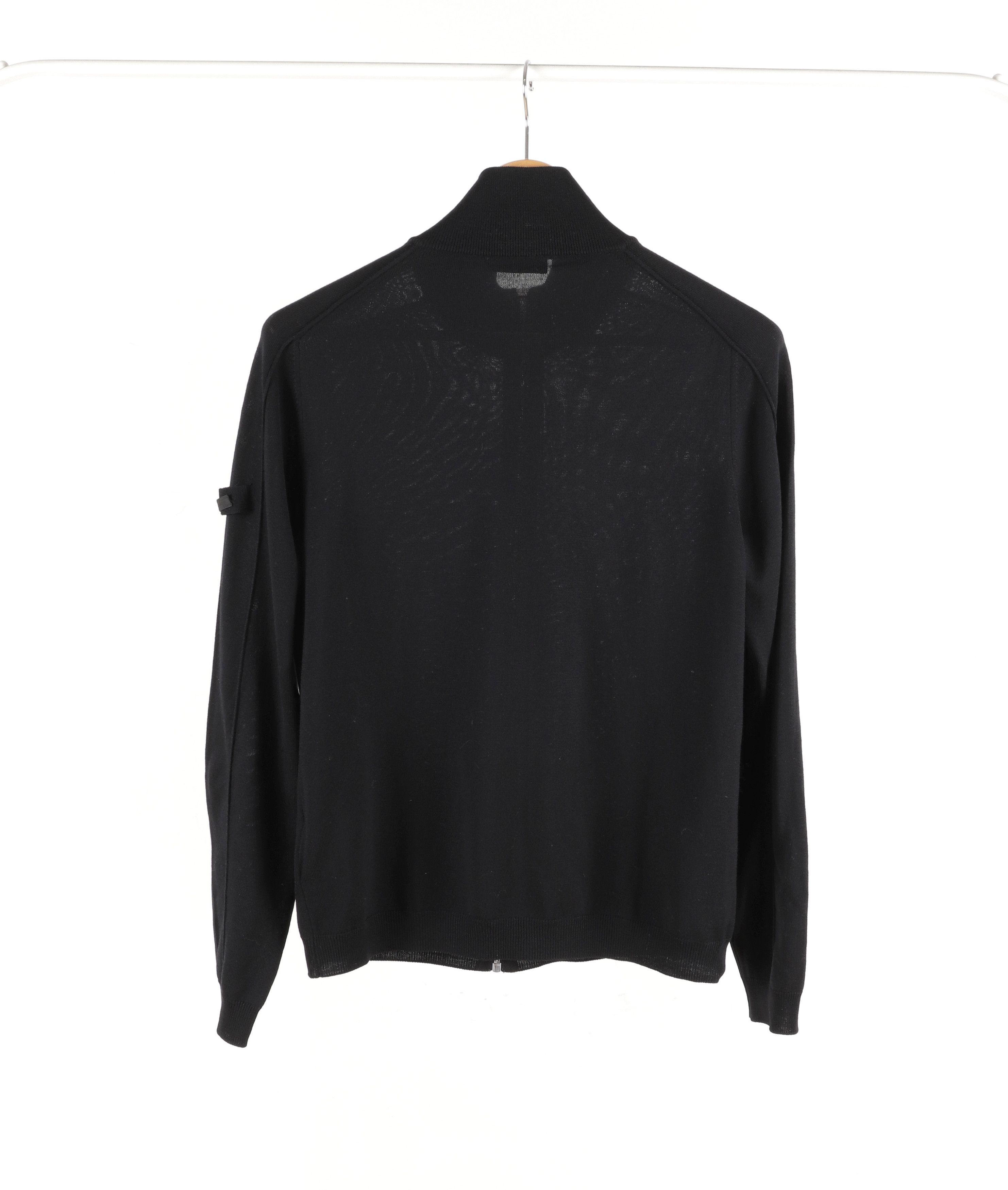 Prada PRADA Wool Black Zippered Jacket Size US S / EU 44-46 / 1 - 11 Thumbnail