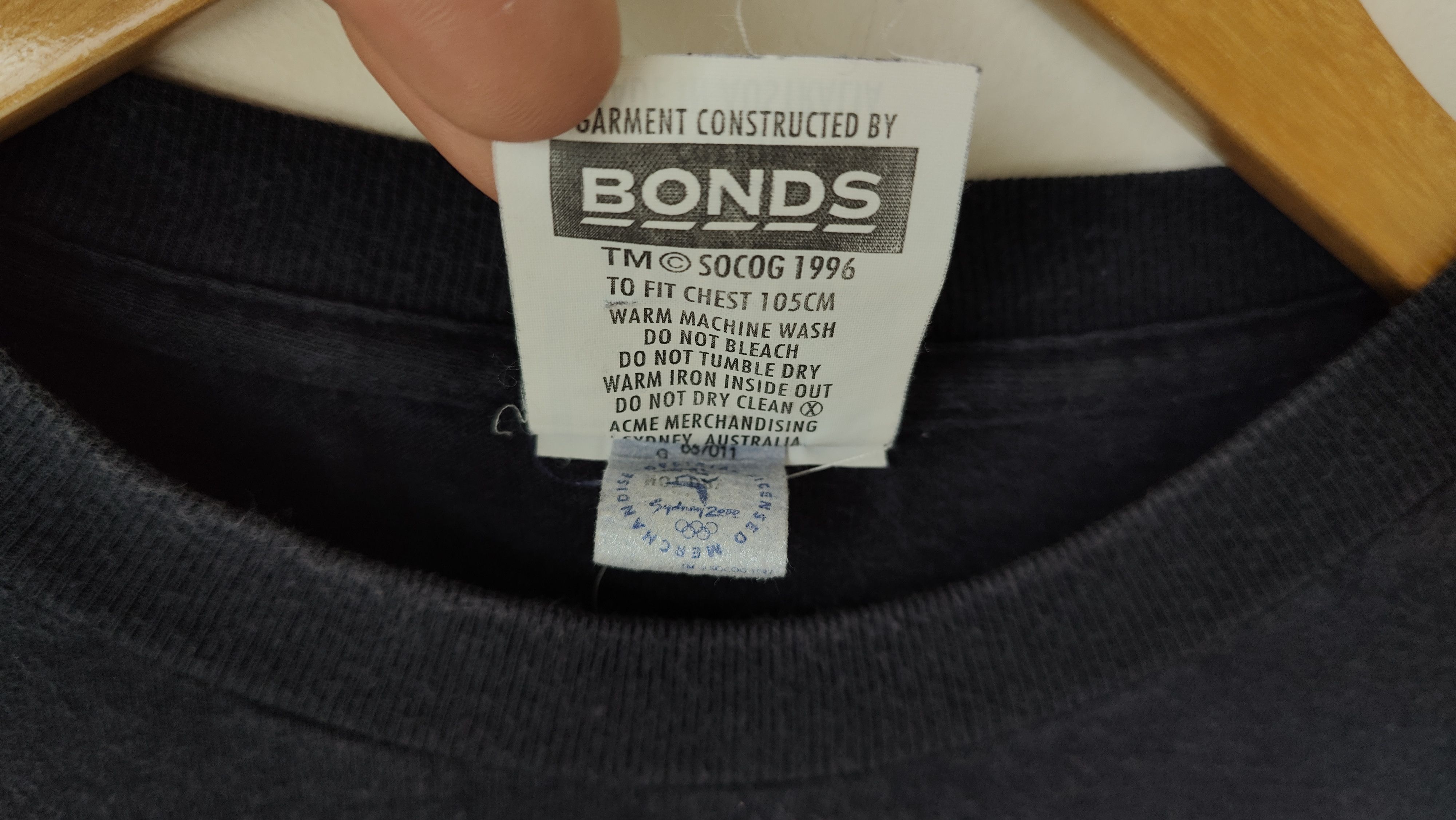 USA Olympics Sydney 2000 VTG Olympics Australia ACME Bonds Vintage tshirt Size US XL / EU 56 / 4 - 6 Thumbnail
