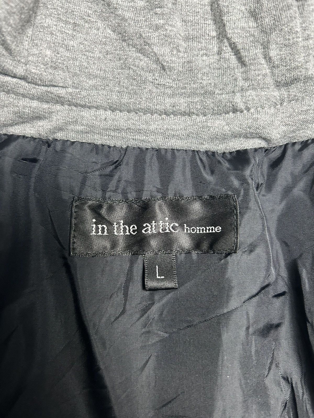 In The Attic × Japanese Brand IN THE ATTIC HOMME HOODIE JACKET Size US L / EU 52-54 / 3 - 7 Thumbnail