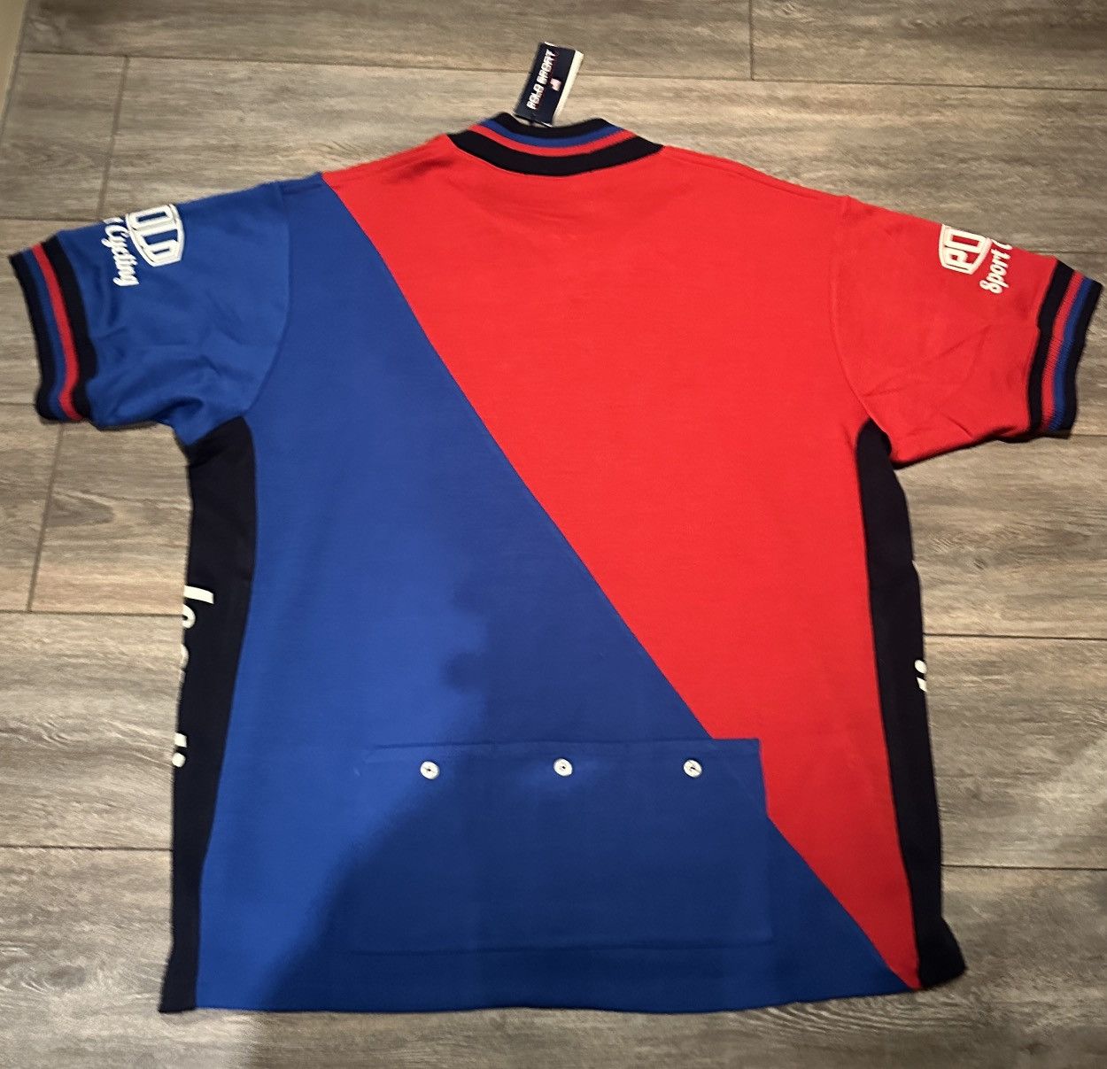 Polo Ralph Lauren Brand New Ralph Lauren Polo Sport Cycling Jersey Quarter-Zip Size US XXL / EU 58 / 5 - 2 Thumbnail