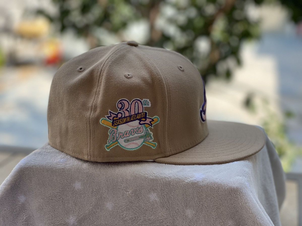 MLB × New Era Braves Fitted hat 7 1/2 Size ONE SIZE - 2 Thumbnail