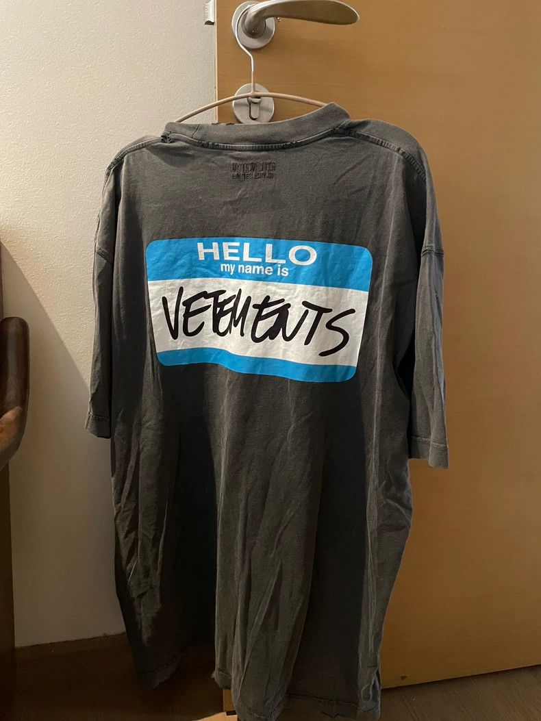 Vetements Vetements Trendy Brand T-Shirt, Size XS Size US XS / EU 42 / 0 - 2 Thumbnail