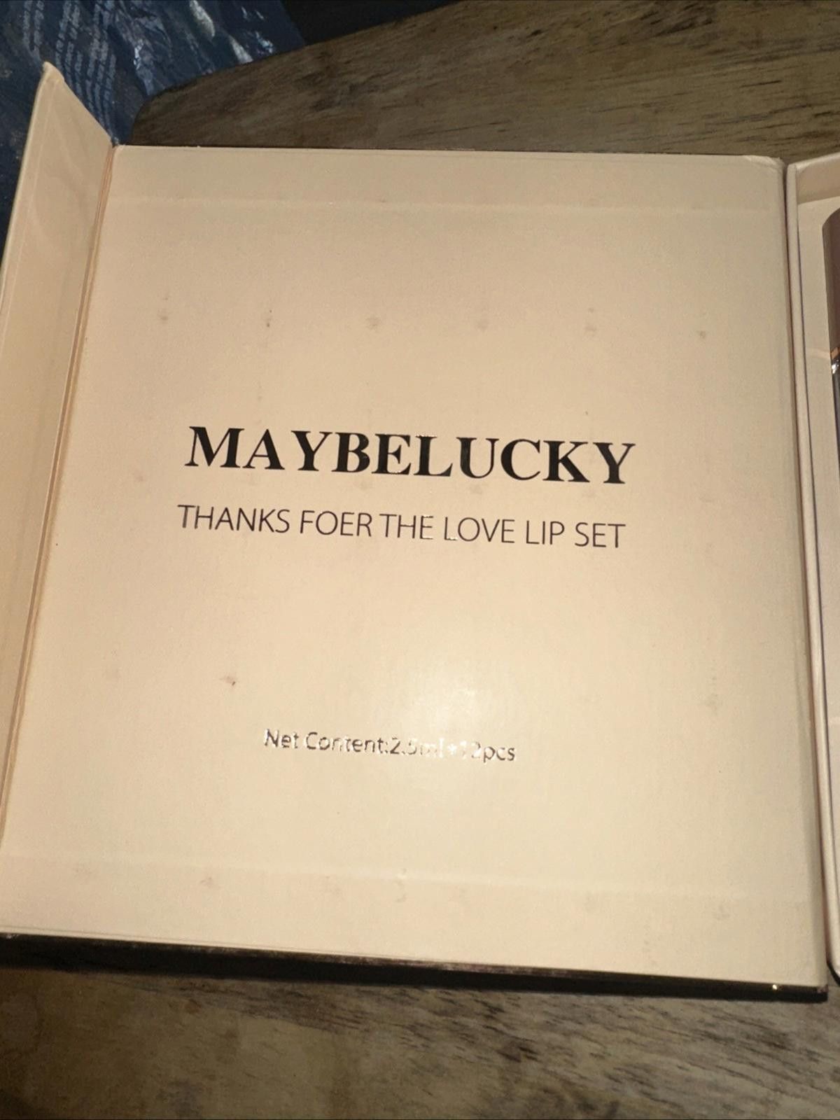 Other Maybelucky Thanks Foer The Love Lip Set 12 Pc Lip Set Size ONE SIZE - 3 Thumbnail