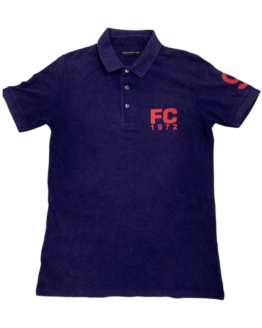 French Connection FCUK polo number Backprint Size US M / EU 48-50 / 2 - 1 Thumbnail