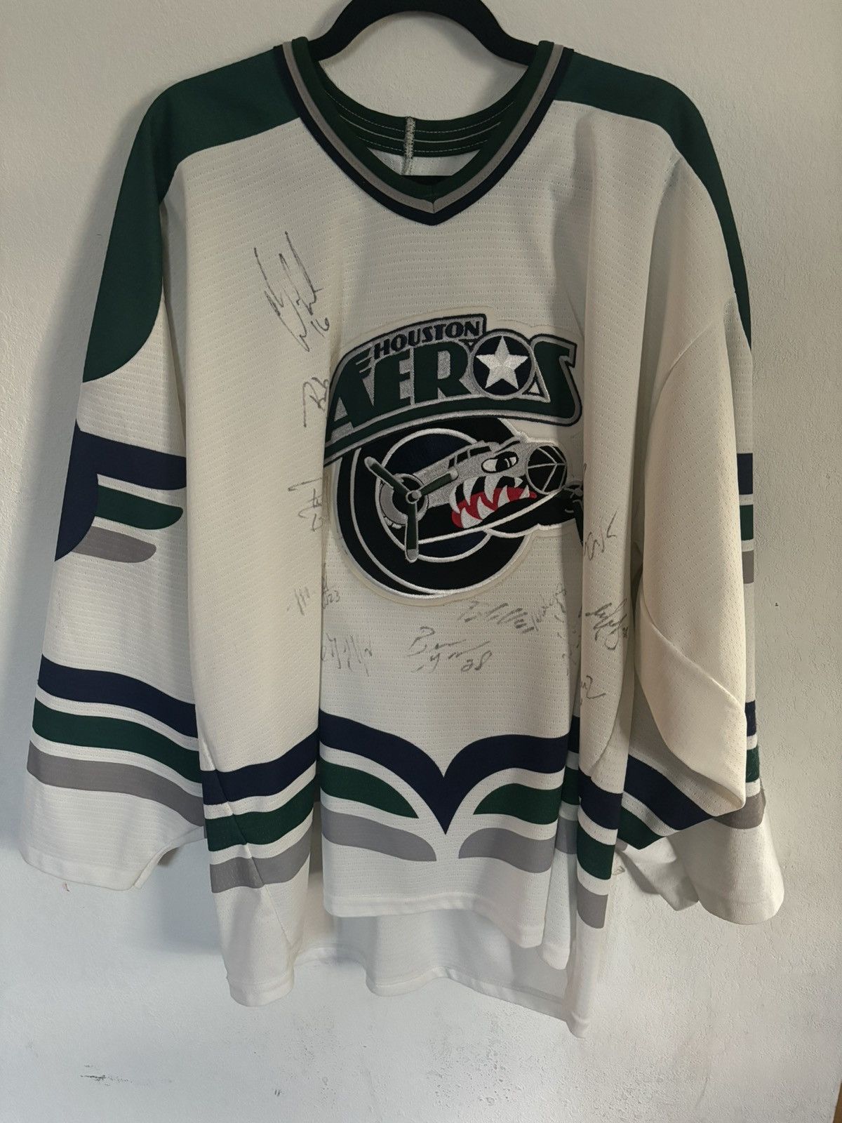 Houston aeros jersey online