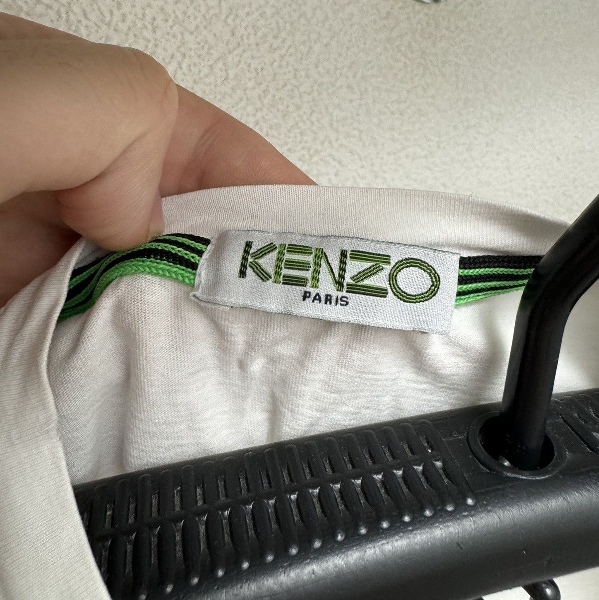 Kenzo Kenzo white t-shirt big logo S sz Size US S / EU 44-46 / 1 - 6 Thumbnail