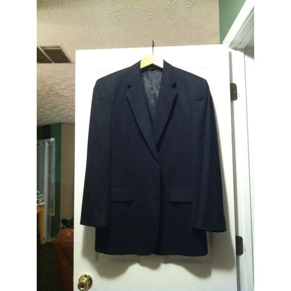 Jos. A. Bank JOS.A.BANK MEN'S 97%WOOL SPORT COAT JACKET BLAZER 46L Size 46L - 1 Thumbnail