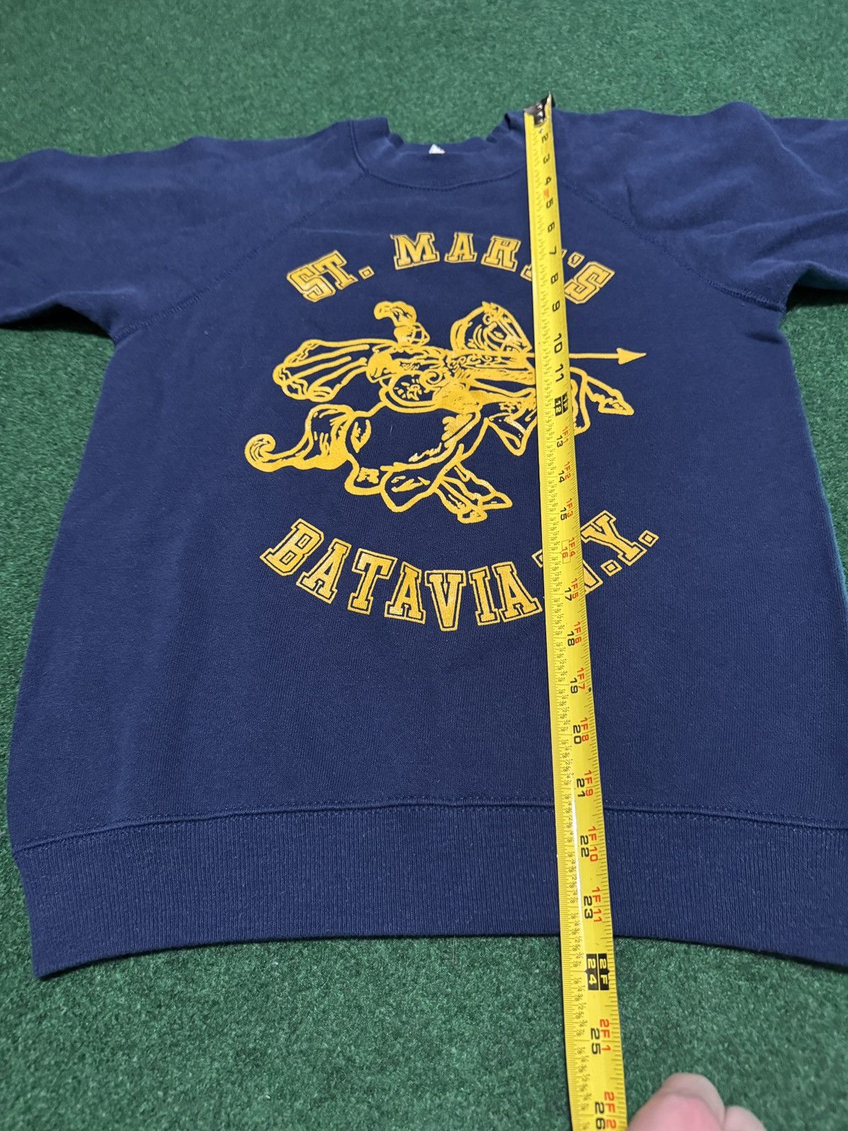 Hanes × Vintage Vintage 80s 90s St Marys Batavia New York Church Sweatshirt Size S / US 4 / IT 40 - 6 Thumbnail