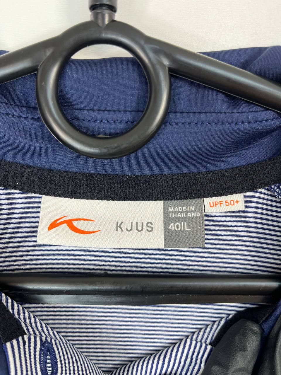 Other Kjus Women Sina Polo Shirt Golf Striped Blue White Size L Size US L / EU 52-54 / 3 - 5 Thumbnail