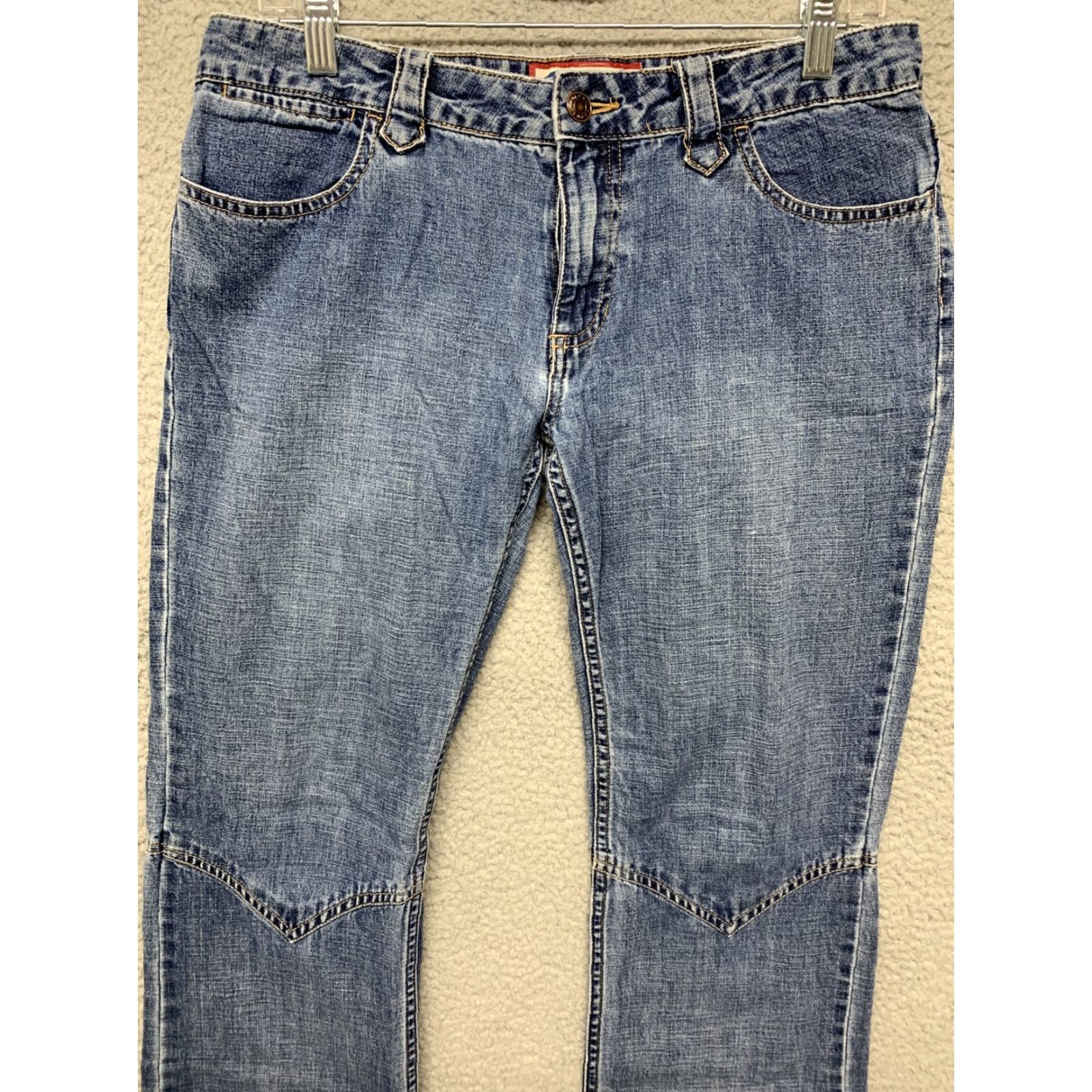 Old Navy Old Navy Womens Blue Jeans Size 10 Denim 33 x 30 Flared Leg Mid Rise Size 32" / US 10 / IT 46 - 2 Thumbnail