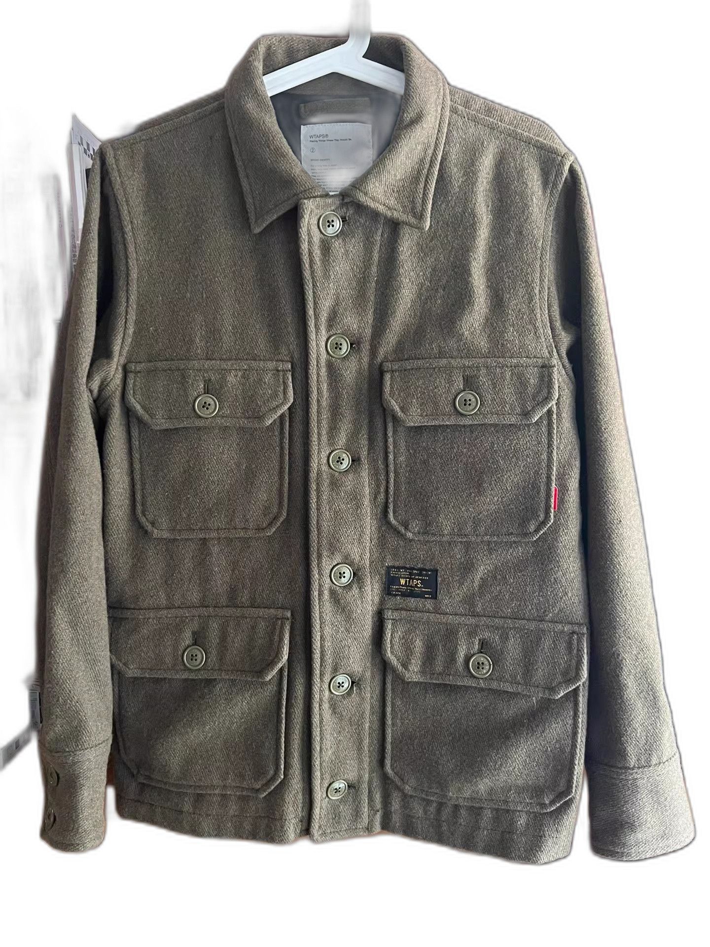 Wtaps WTAPS Wool Four-Pocket Jacket Size US M / EU 48-50 / 2 - 1 Thumbnail