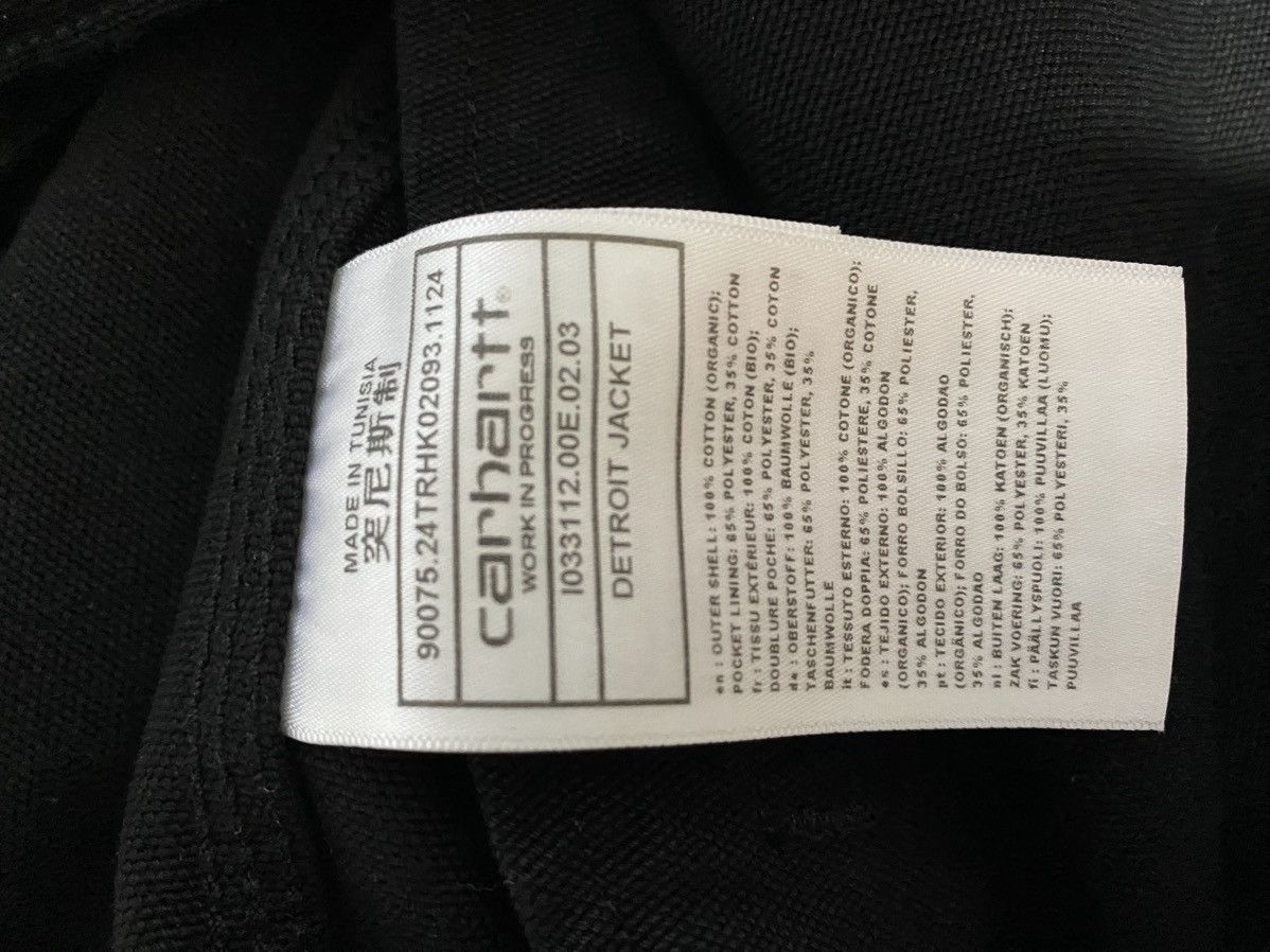 Carhartt Wip Open Store Jakarta Detroit Jacket, M, black,