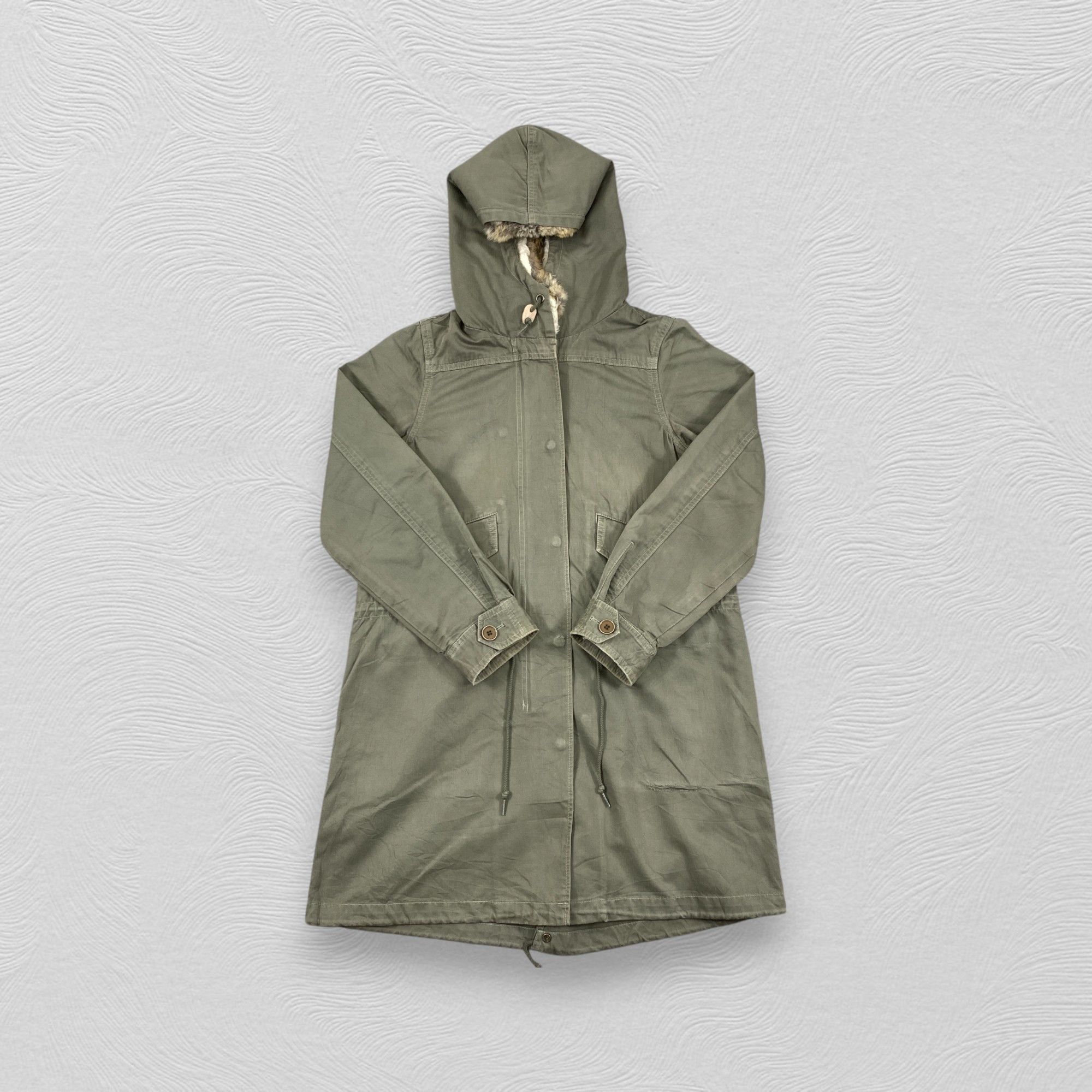 Japanese Brand Vintage Japanese Brand SLB Heavy Coat Parka Jacket -J303 Size US S / EU 44-46 / 1 - 3 Thumbnail