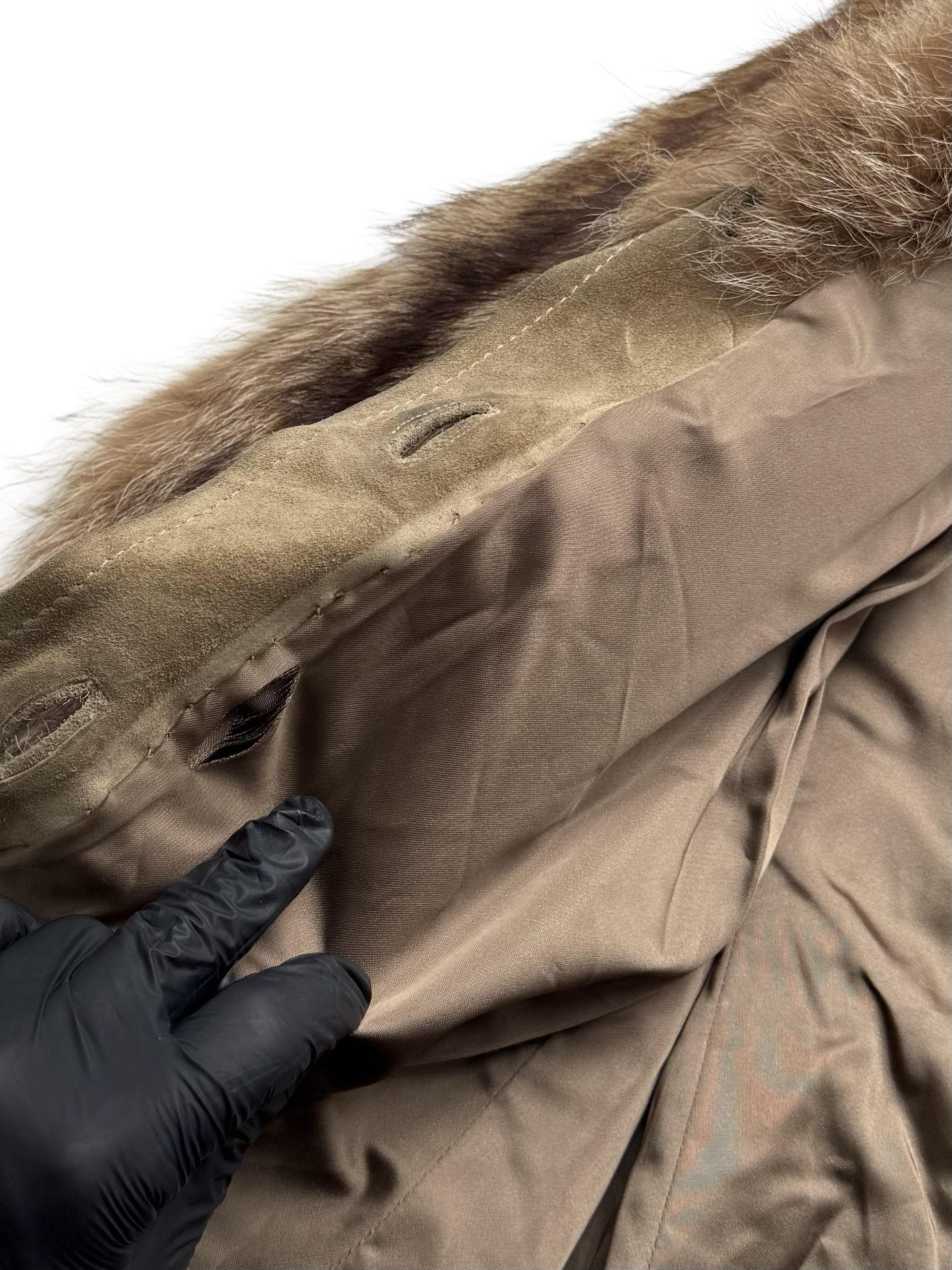 Vintage Vintage Real Suede Coat With Real Fur Details Size M / US 6-8 / IT 42-44 - 13 Thumbnail