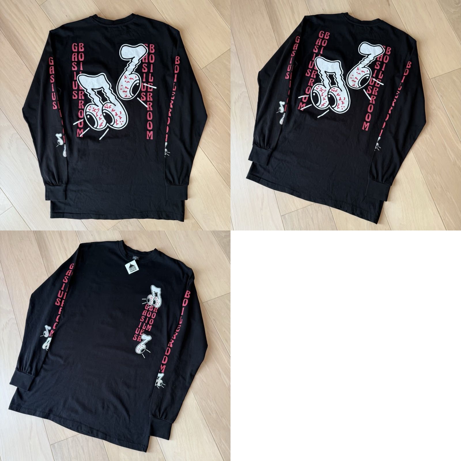 Dover Street Market Dover Street Market Gasius Shirt Medium Black Mens T-Shirt Crew Neck Streetwear 90s Logo Graphic Print Short Sleeve? Size US M / EU 48-50 / 2 - 8 Thumbnail