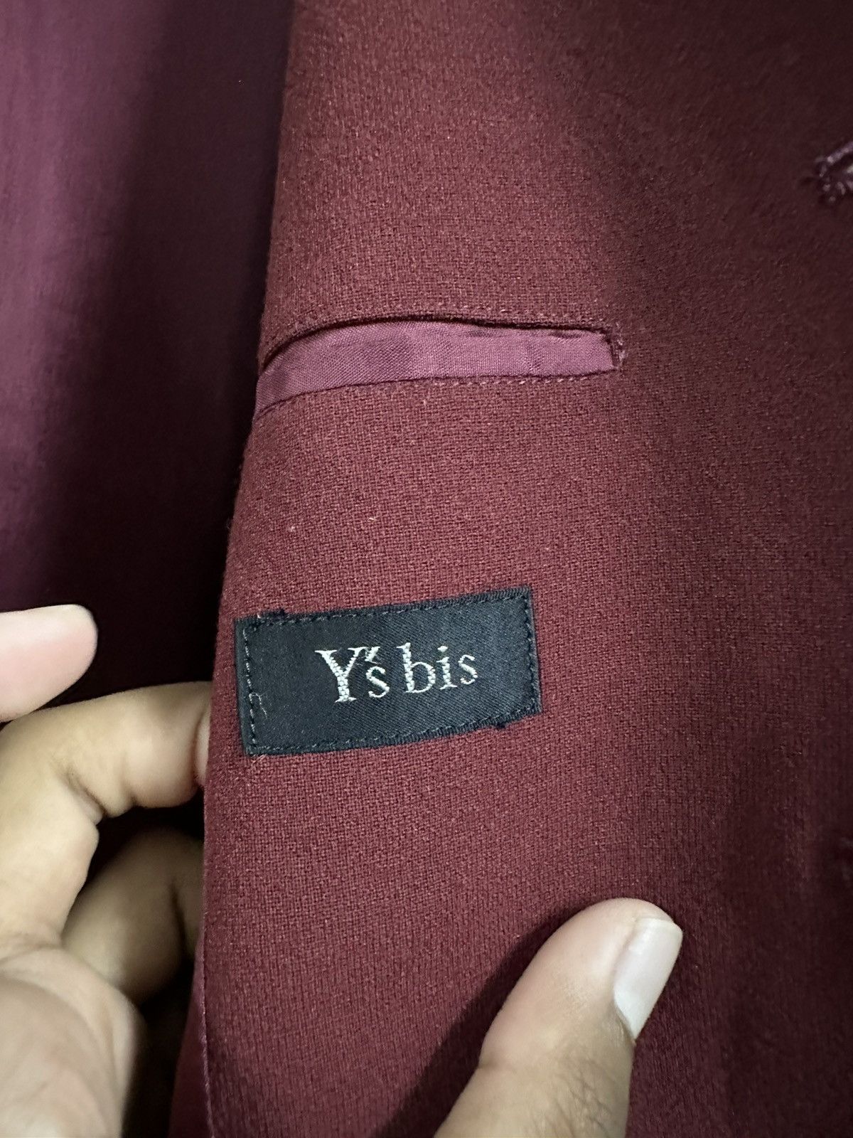 Yohji Yamamoto 👹Yohji Yamamoto Y’S Bis Wool Crop-Top Jacket (Woman) Size US S / EU 44-46 / 1 - 10 Thumbnail