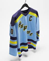 Supreme Supreme Fire & Ice Hockey Jersey Size US XL / EU 56 / 4 - 5 Thumbnail