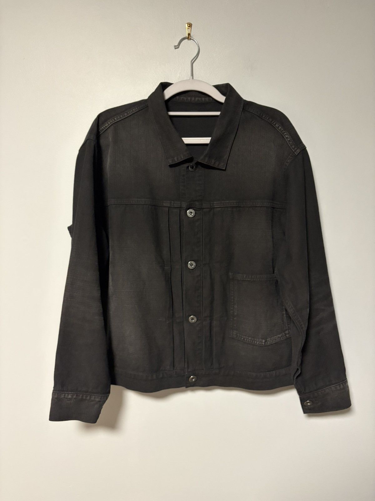 Taiga Takahashi LOT.715 FRENCH NAVY MECHANIC JACKET RAW INDIGO