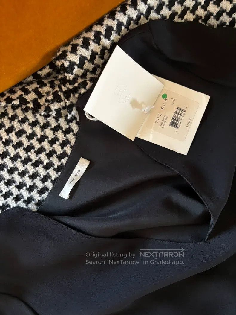 The Row The Row size 6 Black Silk Dress Size L / US 10 / IT 46 - 3 Thumbnail