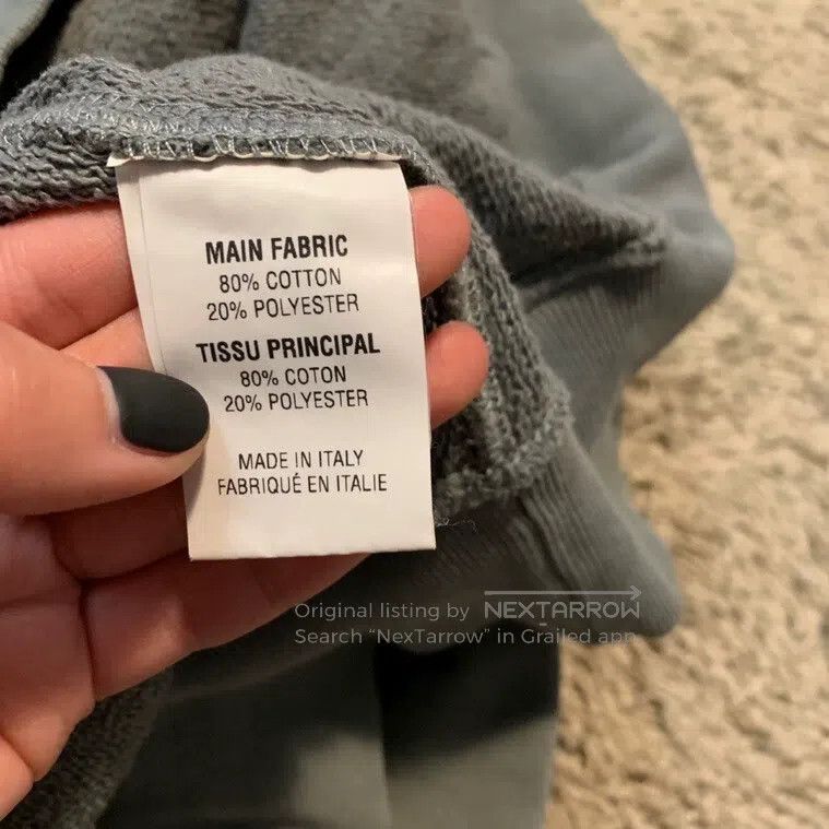 Vetements Vetements Grey Hole Hoodie Size US S / EU 44-46 / 1 - 6 Thumbnail