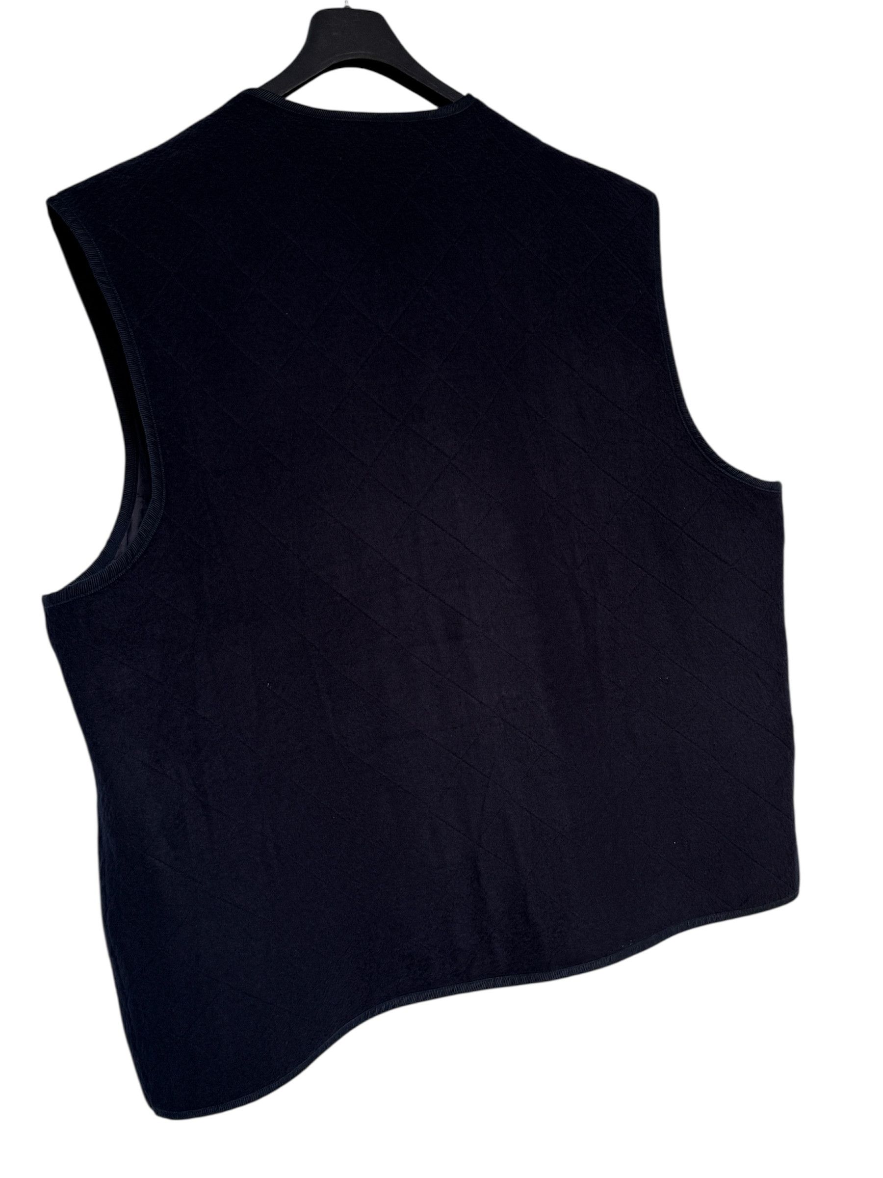 Burberry Vest burberrys quilted wool blend navy xxl Size US XXL / EU 58 / 5 - 3 Thumbnail