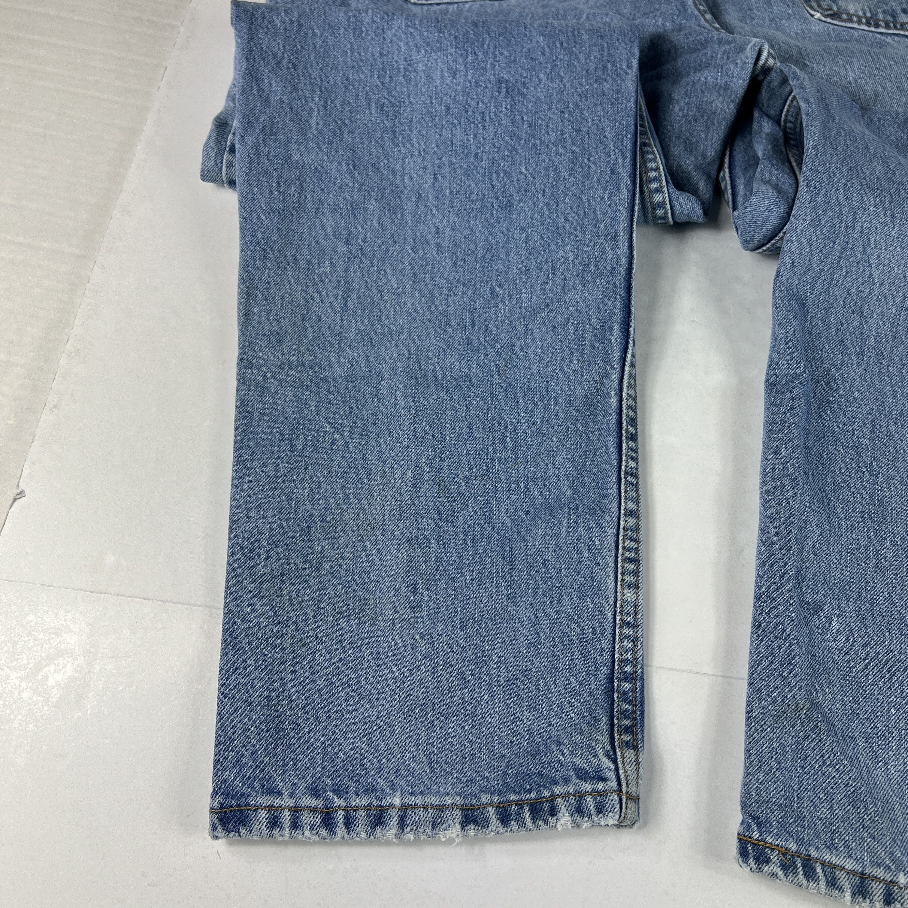 Levi's × Vintage Y2K Levi's Jeans 550 Relaxed Blue Faded Cotton Denim Size US 36 / EU 52 - 18 Thumbnail