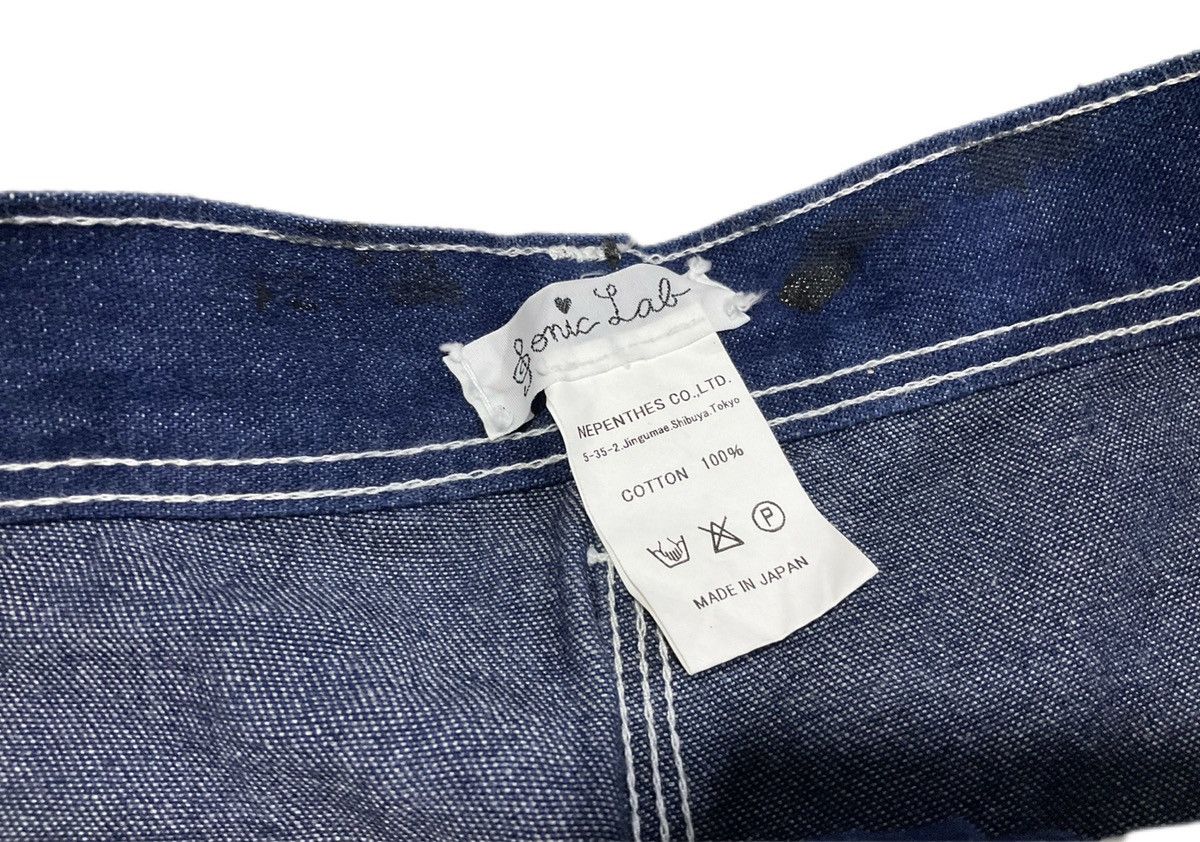 Japanese Brand × Needles × Sonic Lab 🔥 Archived Sonic Lab Rebuild Stan Ray Wax Carpenter Pants Size US 32 / EU 48 - 10 Thumbnail