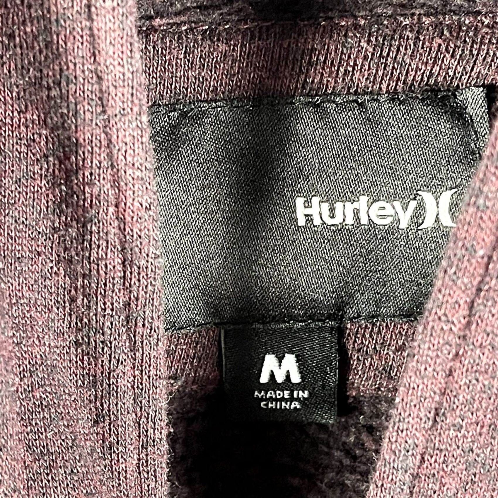 Hurley Hurley Lightweight Hoodie Mens Size M Blue Heathered Pullover Long Sleeve Logo Hooded All Seasons Size US M / EU 48-50 / 2 - 4 Thumbnail