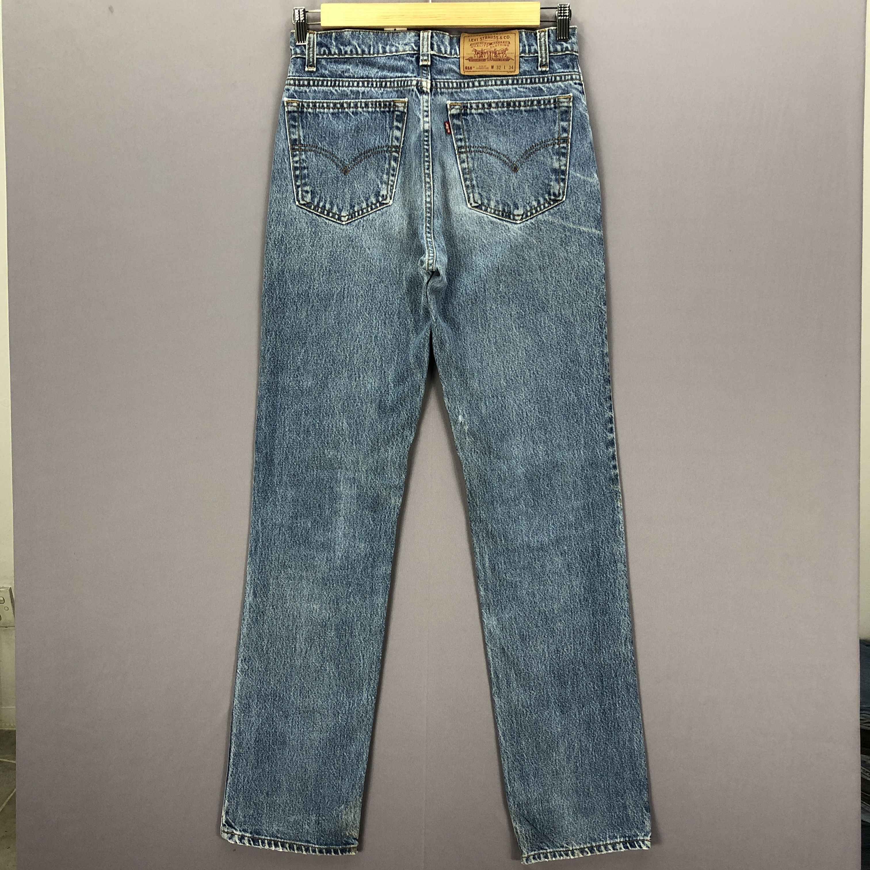 Levi's Vintage Levis Stonewash Jeans Levi's 516 Faded Ripped Denim Size US 30 / EU 46 - 2 Thumbnail