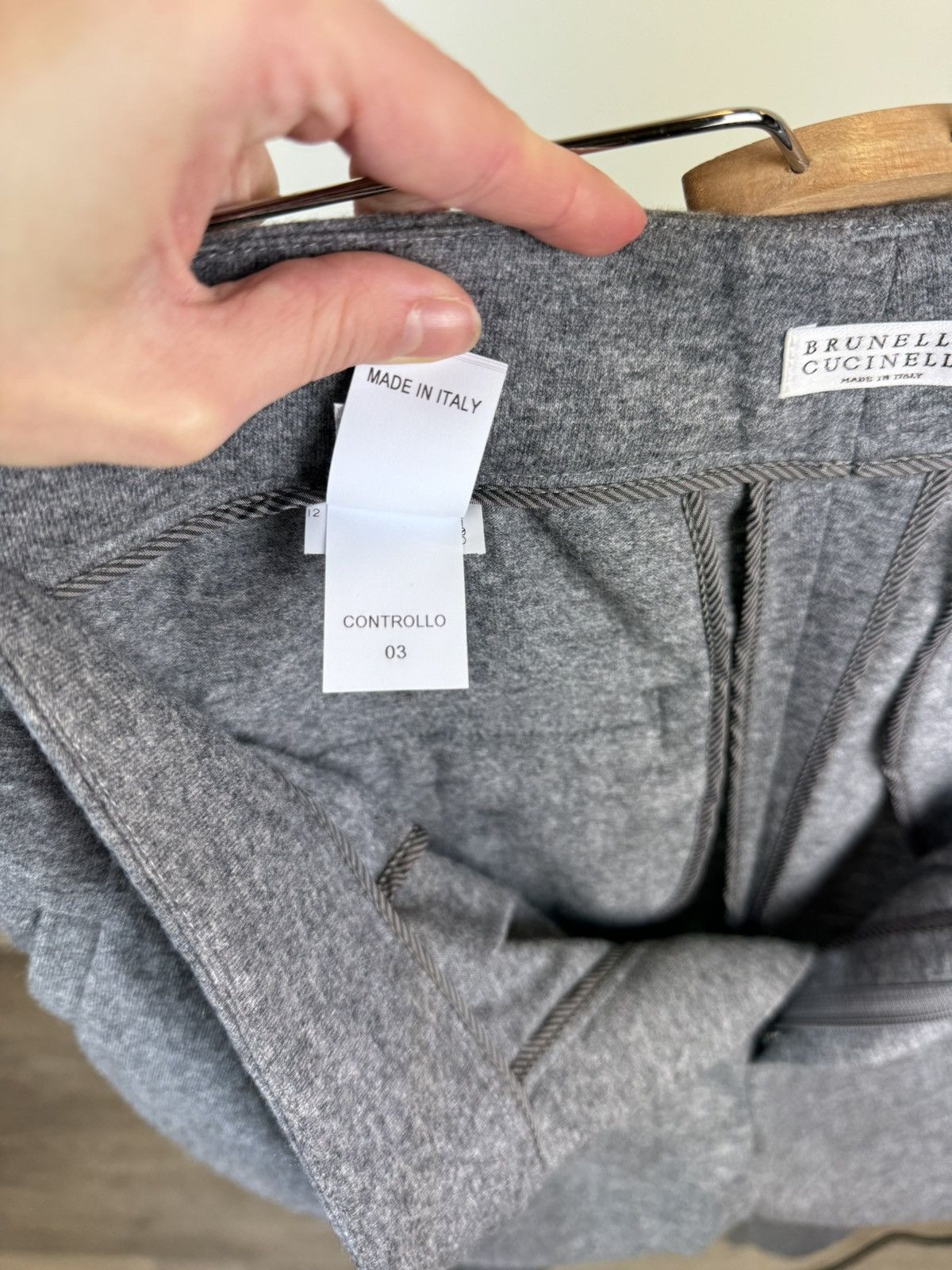 Brunello Cucinelli Brunello Cucinelli cashmere joggers trousers pants luxury S Size 27" / US 4 / IT 40 - 16 Thumbnail