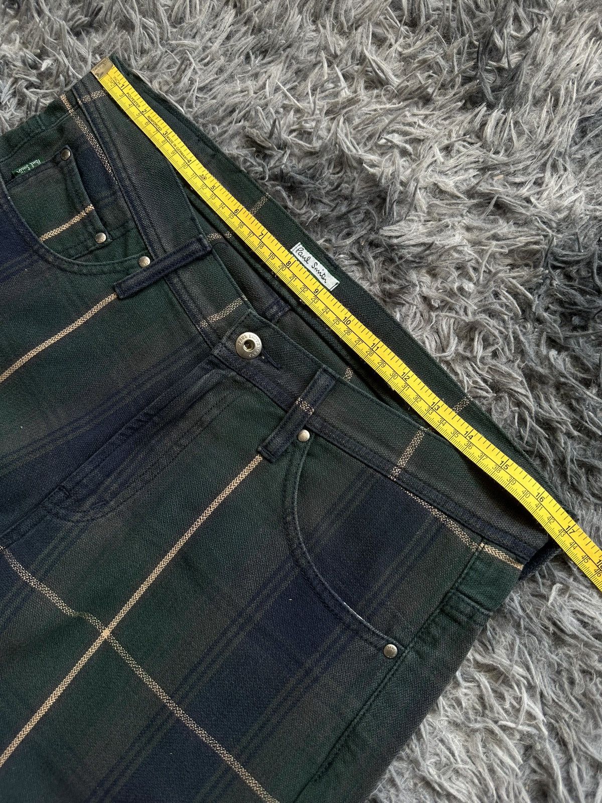 00’s Paul Smith Green Label Japan made plaid jeans