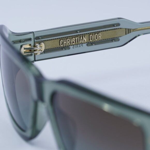 Dior 🕶️ New Dior DIORSIGNATURE S9U 55F2 Sunglasses - Shiny Green Size ONE SIZE - 8 Thumbnail