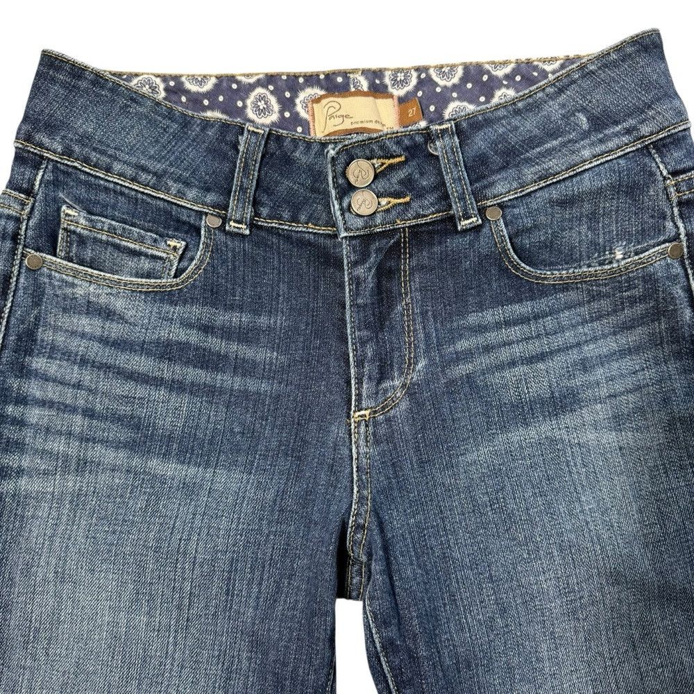 Paige Paige Premium Denim Hidden Hills Bootcut Blue Jeans Size 27 Size 27" / US 4 / IT 40 - 6 Thumbnail