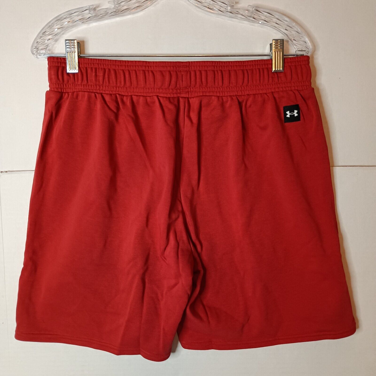 Under Armour Under Armour Project Rock Terry Fleece Shorts Men's L Red Size US 30 / EU 46 - 5 Thumbnail