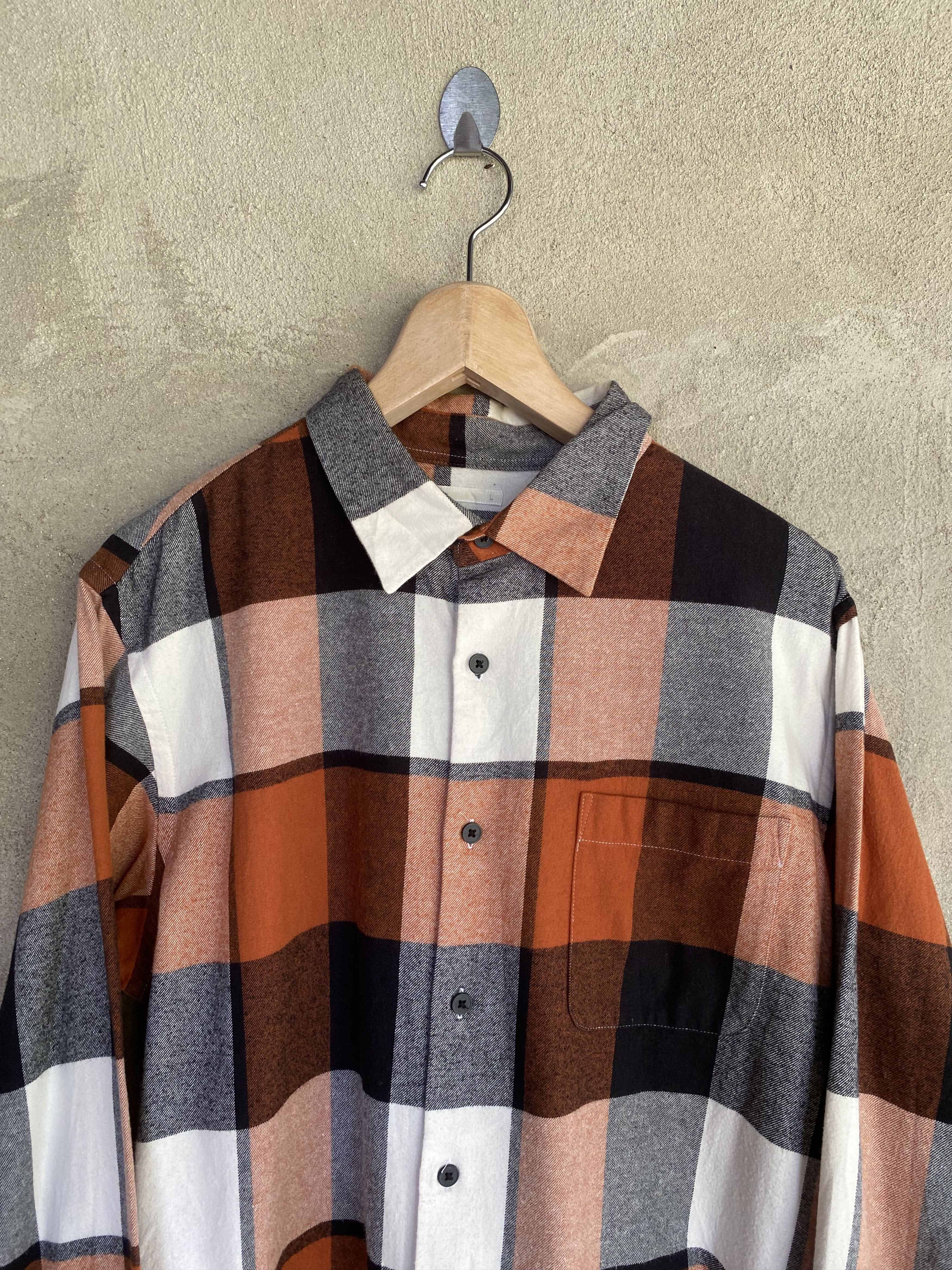GU GU Plaid Tartan Flannel Shirt Size US L / EU 52-54 / 3 - 3 Thumbnail