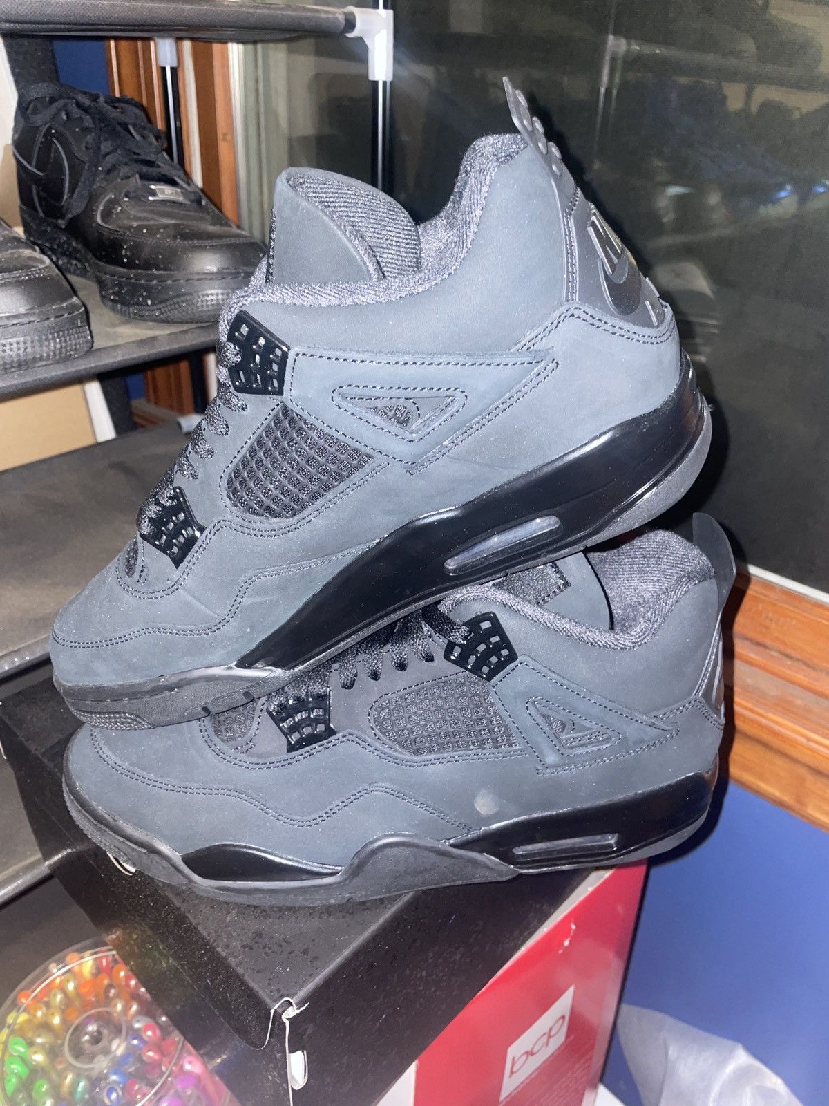 Nike Nike Air Jordan 4 Retro Black Cat (2025 Size US 11 / EU 44 - 4 Thumbnail