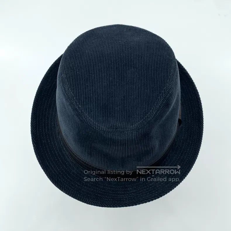 Hermes Hermes size 60 Dark Blue Cotton Casual Corduroy Fisherman's Size ONE SIZE - 5 Thumbnail