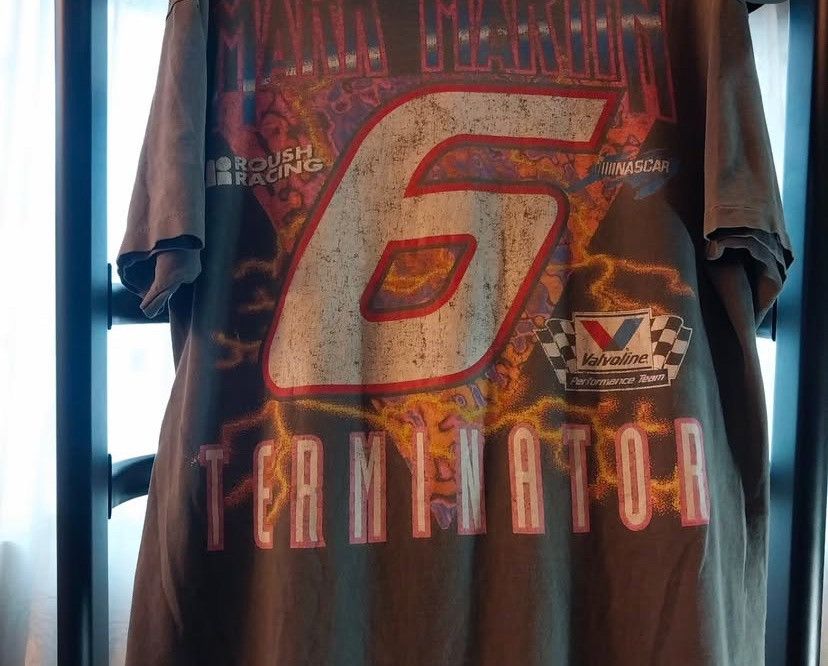 NASCAR Vintage 1995 Nascar Mark Martin Size US XL / EU 56 / 4 - 4 Thumbnail