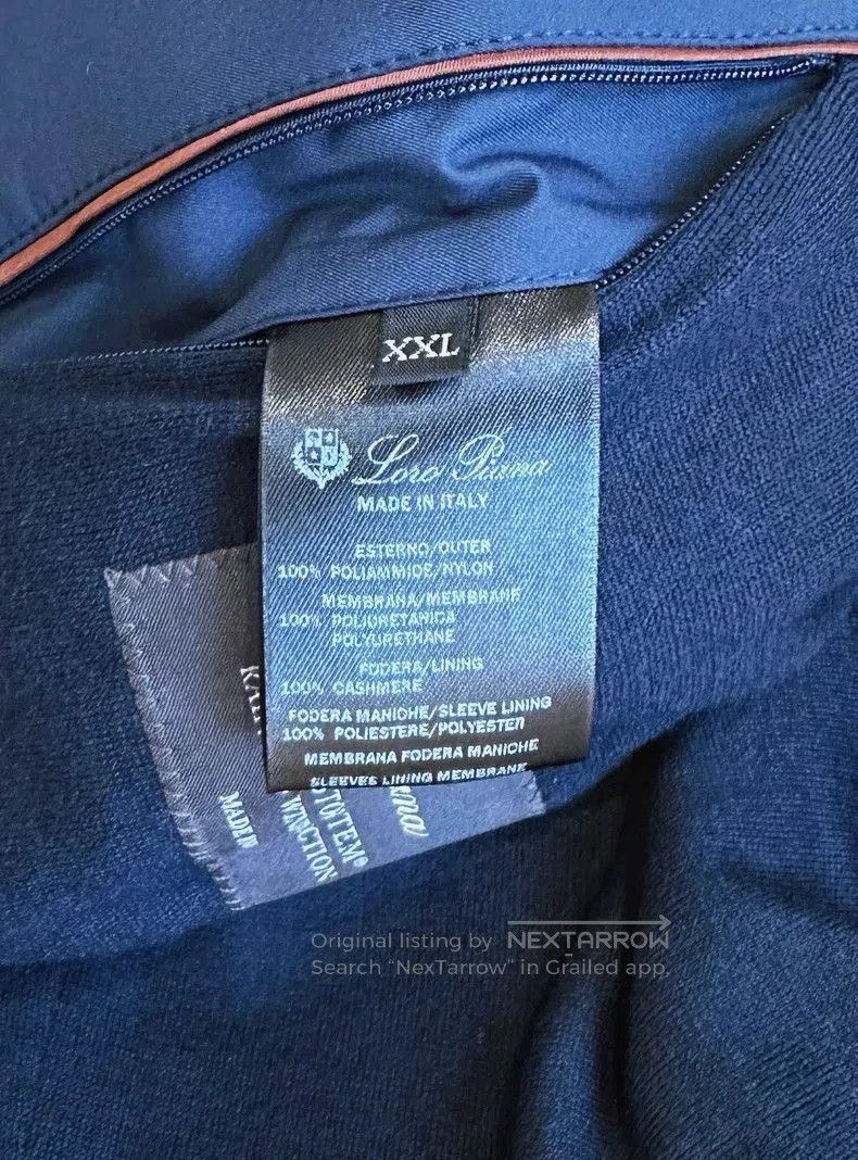Loro Piana Loro Piana Bomber Jacket with Cashmere Lining. Size US XXL / EU 58 / 5 - 7 Thumbnail