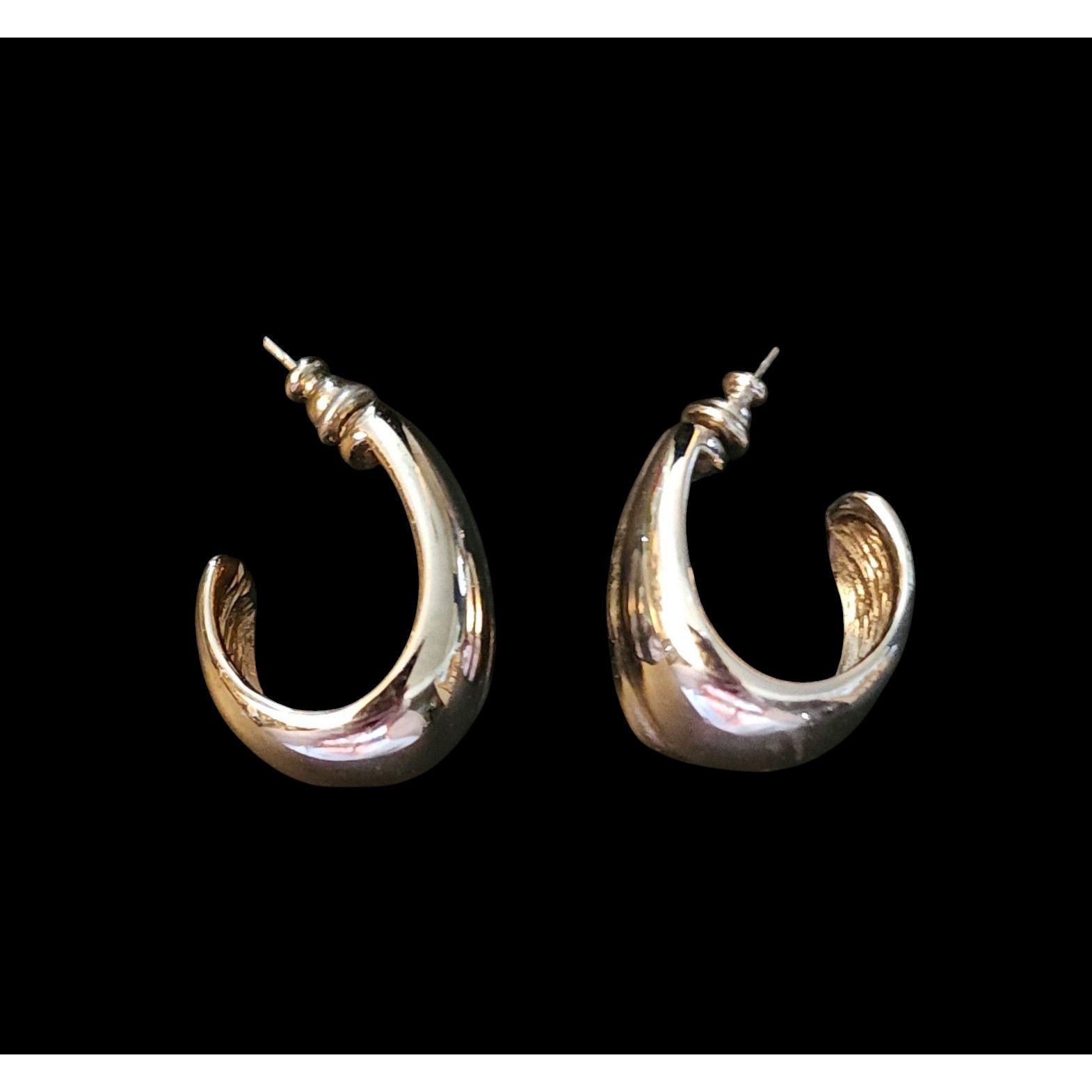 Other Silver-tone metal loop pierced earrings Size ONE SIZE - 4 Thumbnail