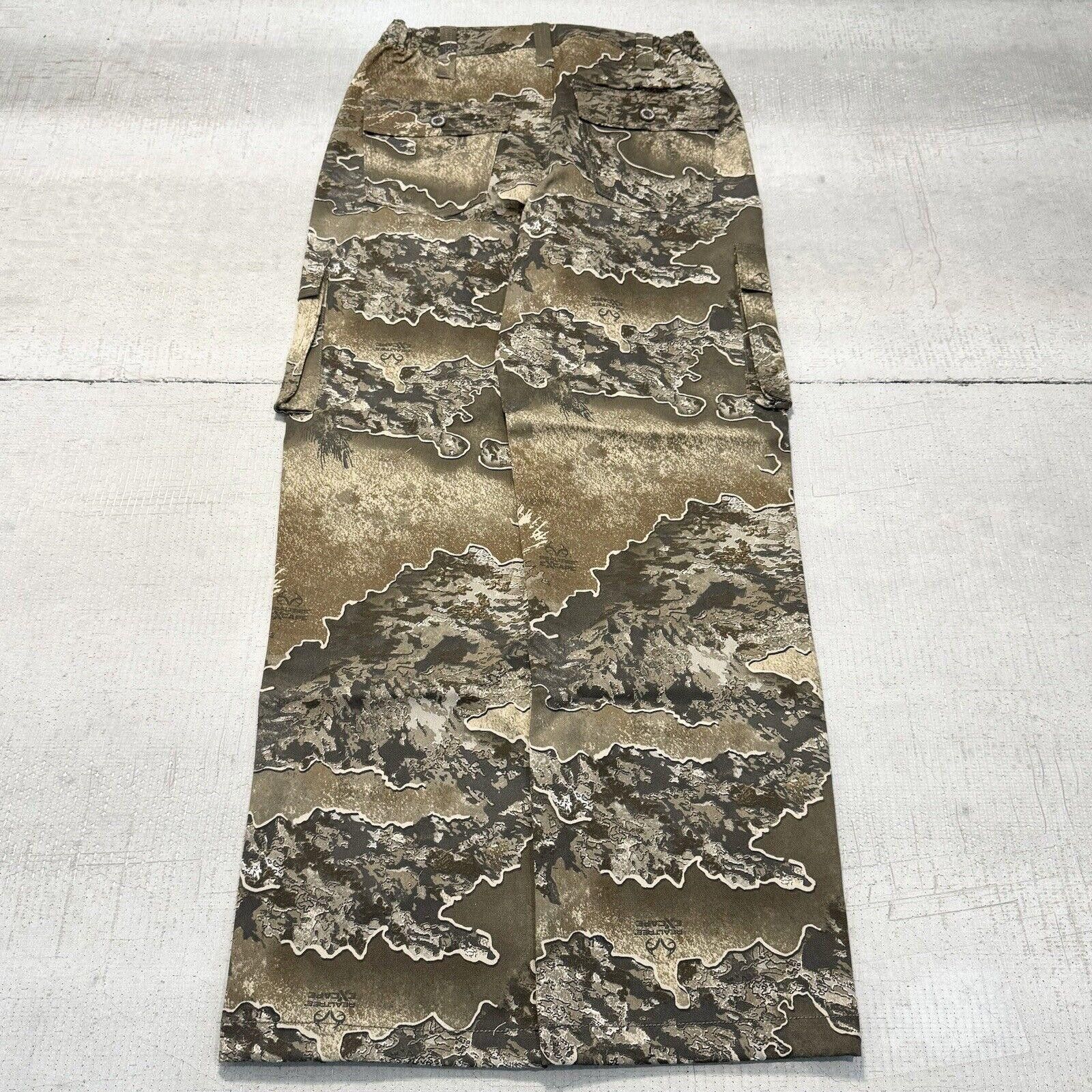 Realtree Y2K 2000s Realtree Baggy Wide Leg Camo Cargo Pants Size US 30 / EU 46 - 5 Thumbnail