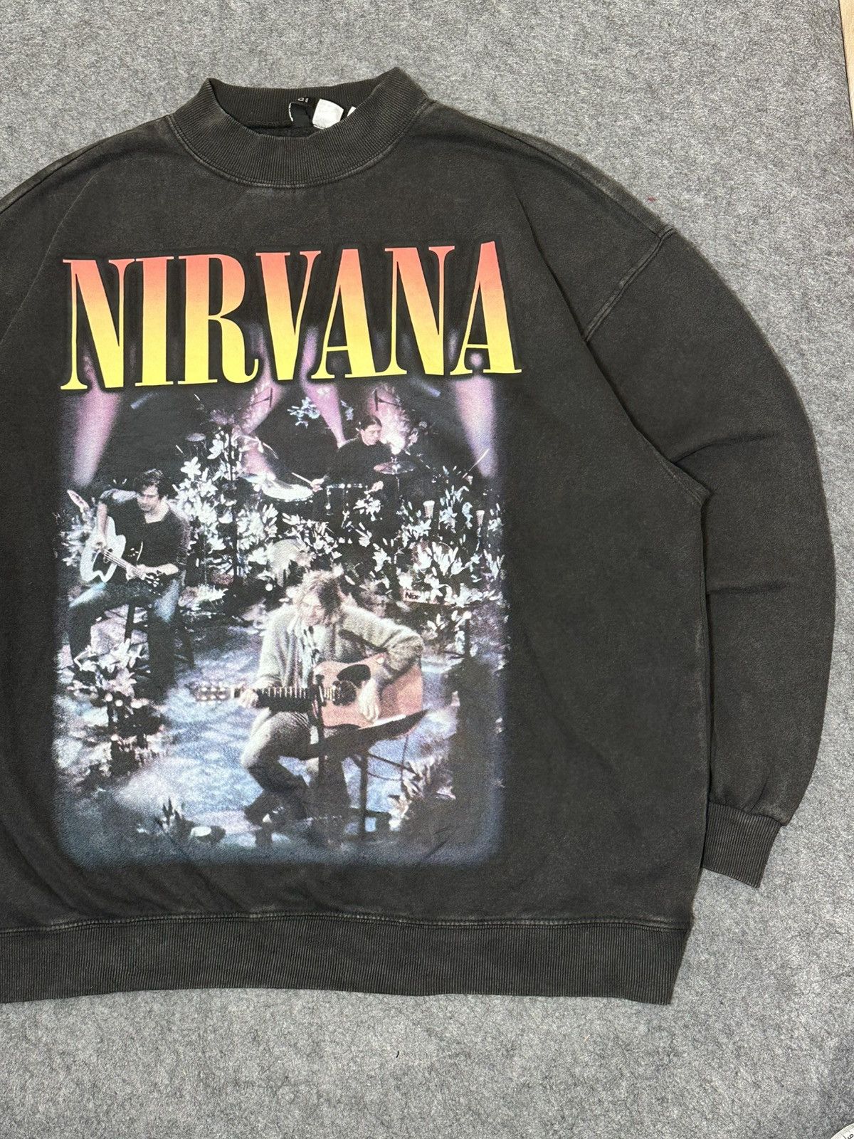 Nirvana H&M Divided Nirvana MTV Unplugged sweatshirt. Size US L / EU 52-54 / 3 - 6 Thumbnail