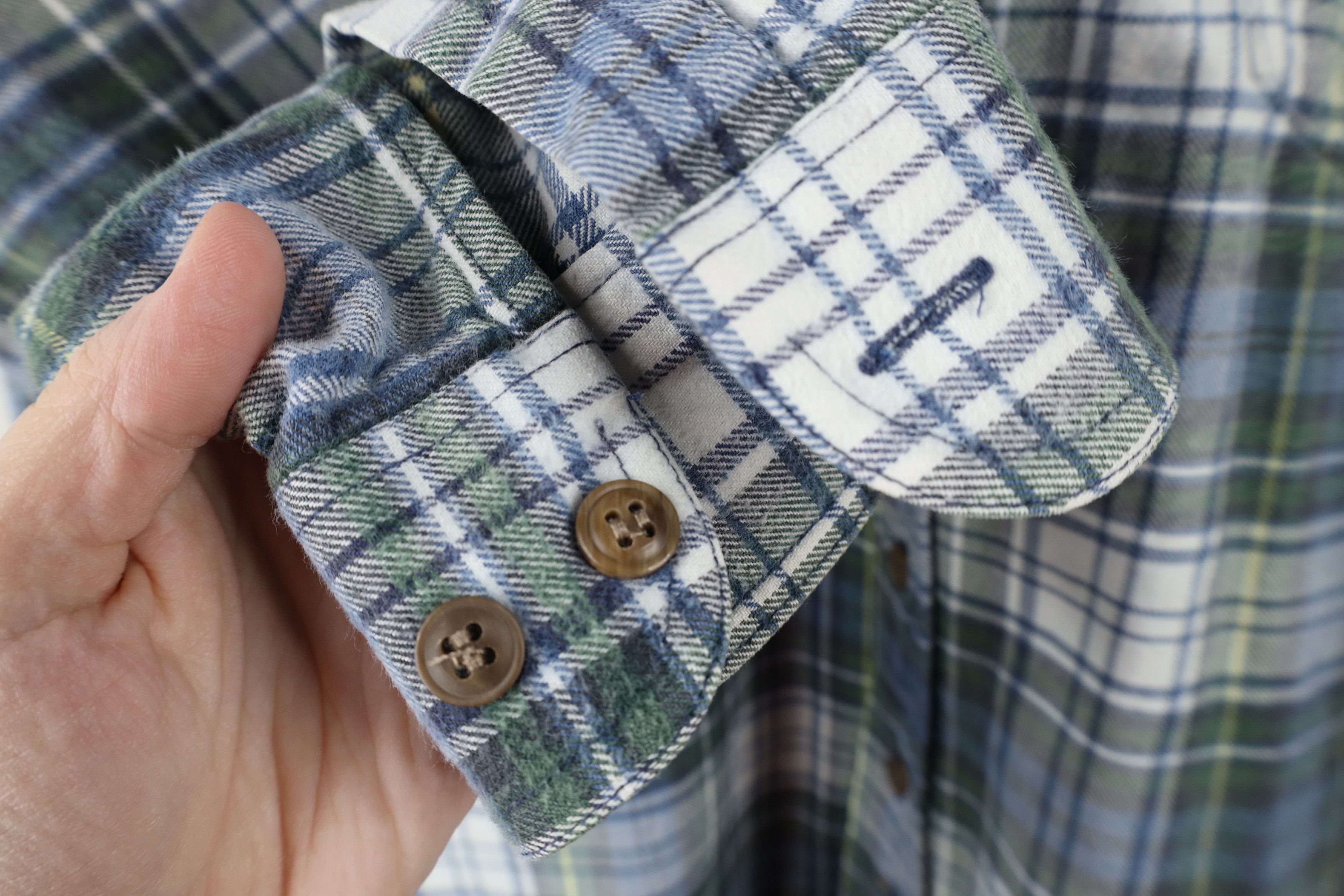 American Eagle Outfitters × Vintage Vintage 90s American Eagle Outfitters Button Down Shirt Size US L / EU 52-54 / 3 - 5 Thumbnail