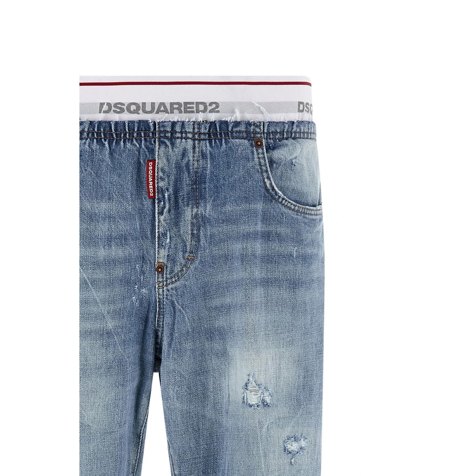 Dsquared2 DSQUARED2 Denim Blue Cotton Jeans New & Authentic (Men's siz Size US 34 / EU 50 - 3 Thumbnail