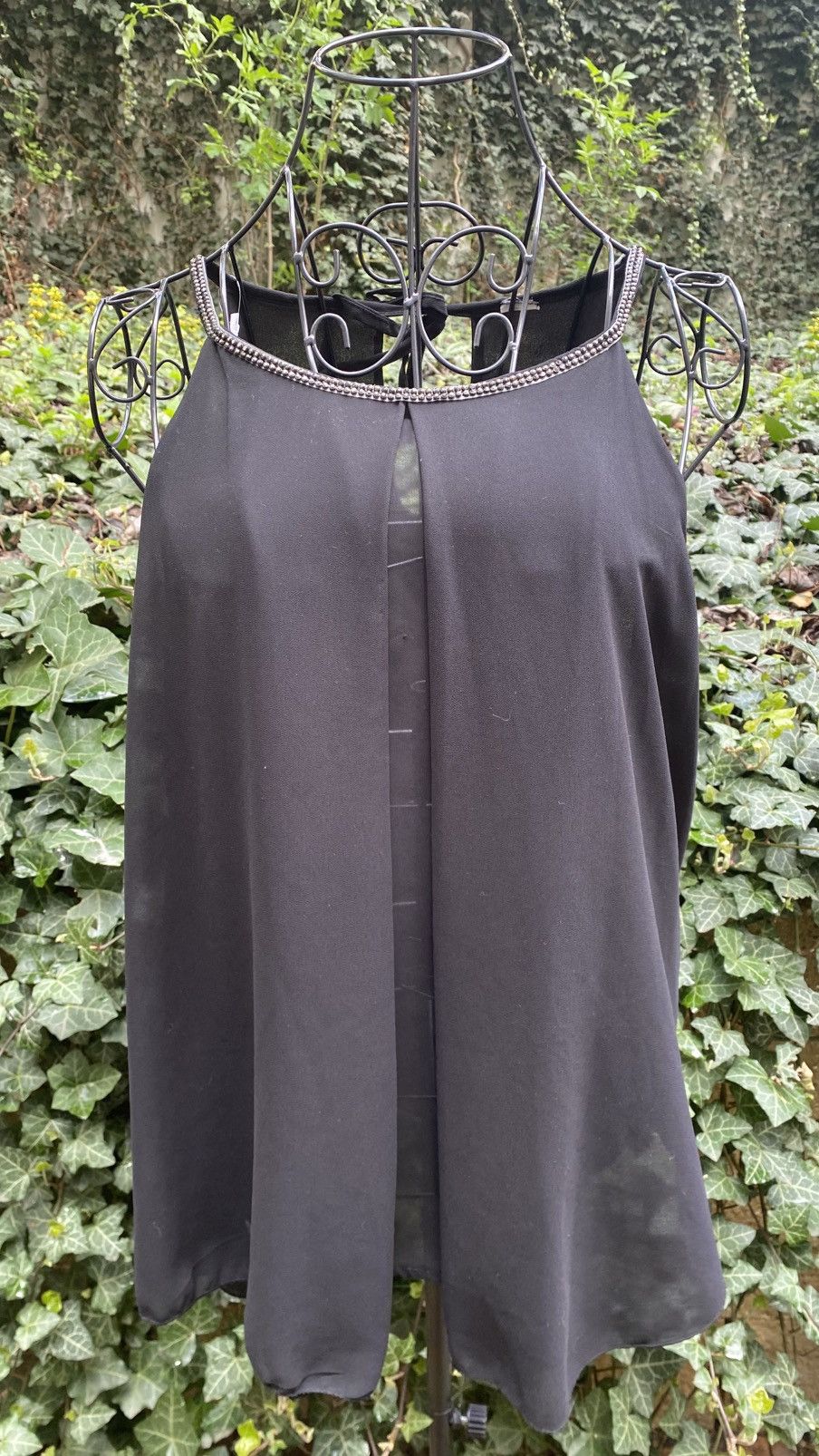 Vintage Black vintage vest top Size S / US 4 / IT 40 - 4 Thumbnail