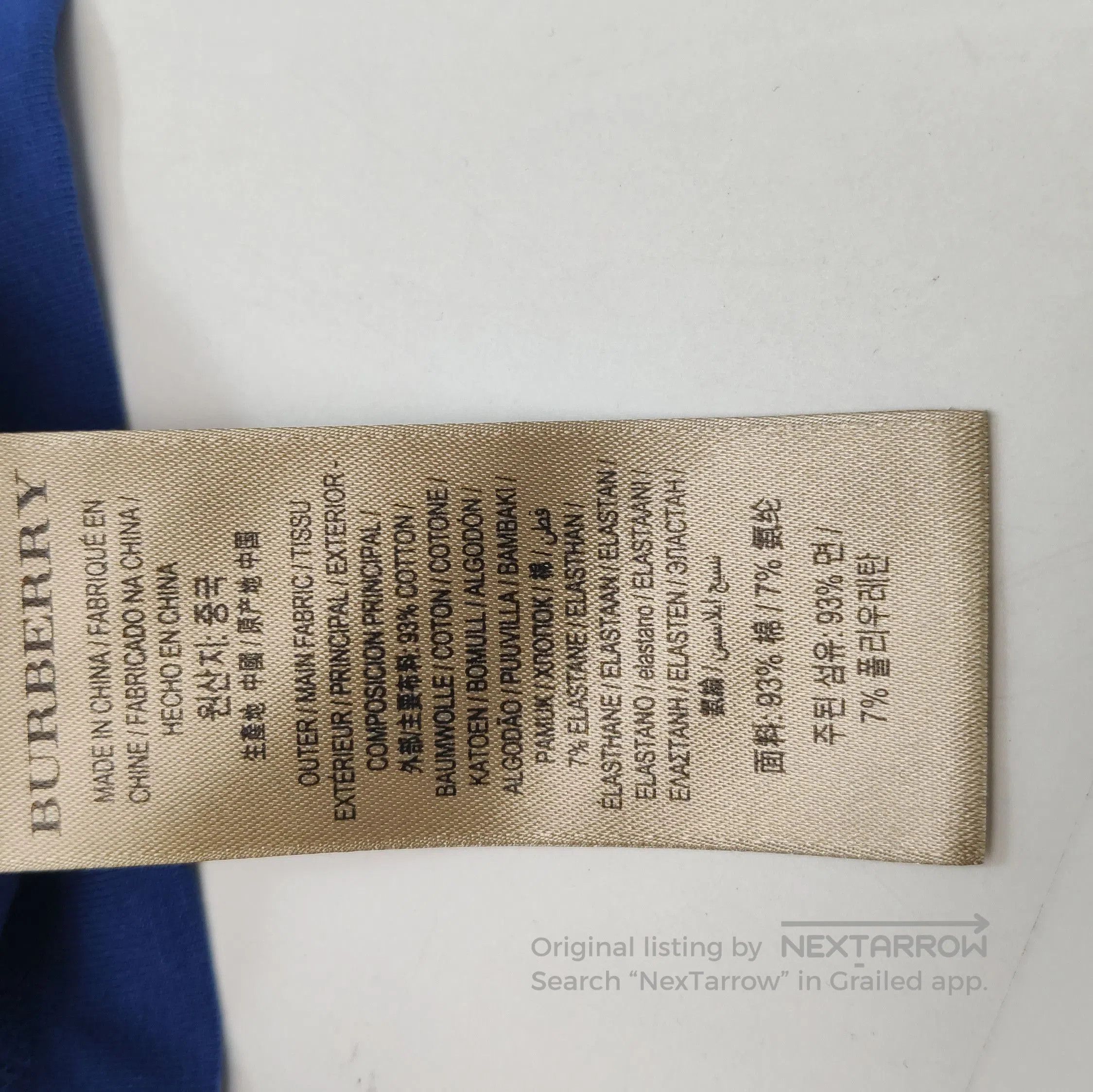 Burberry Burberry Cotton Color. Size US S / EU 44-46 / 1 - 7 Thumbnail