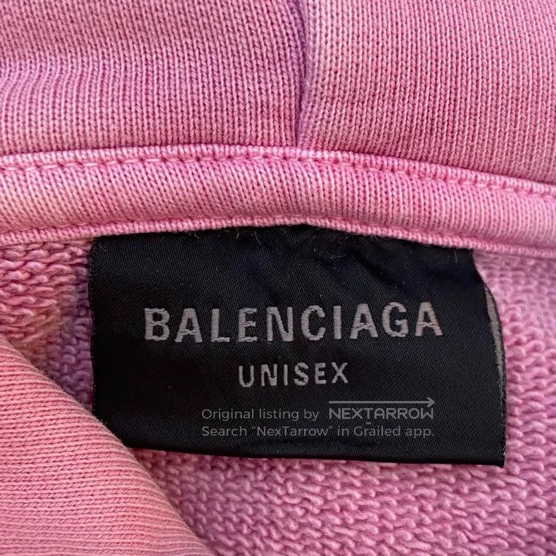 Balenciaga Balenciaga Letter Architecture Printed Hooded Raglan Long Size US S / EU 44-46 / 1 - 6 Thumbnail