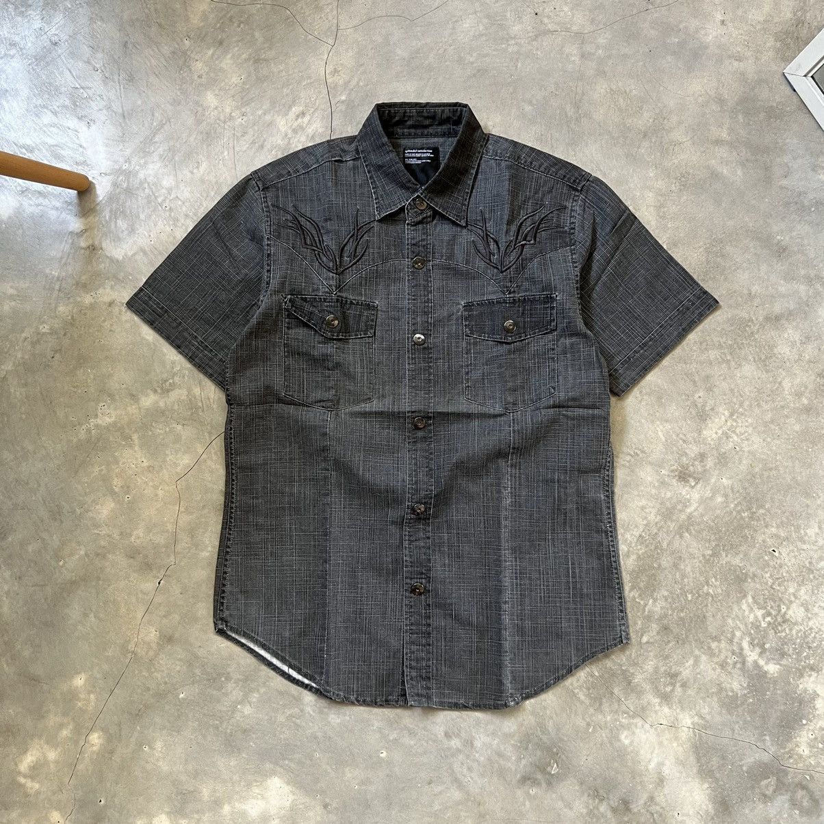 Tornado Mart Splendid Satisfaction Tornado Mart Style Button Up Shirt Size US M / EU 48-50 / 2 - 1 Thumbnail