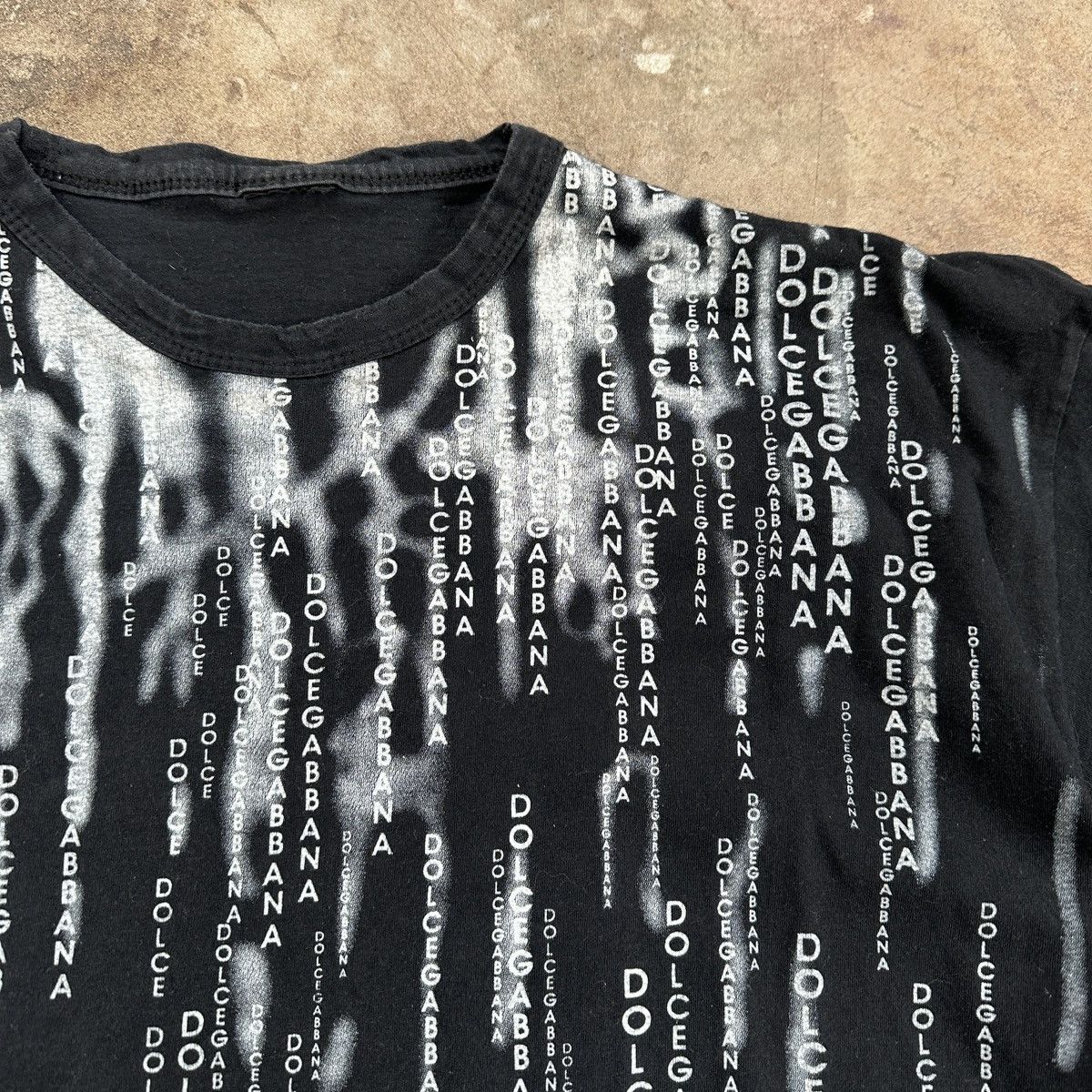 20471120 Vintage Dolce Gabbana Archive Bootleg T-Shirt Size US XL / EU 56 / 4 - 4 Thumbnail