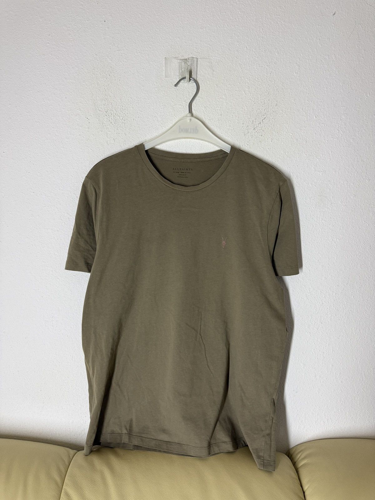 Allsaints Olive green Allsaints t shirt Size US XXL / EU 58 / 5 - 1 Thumbnail